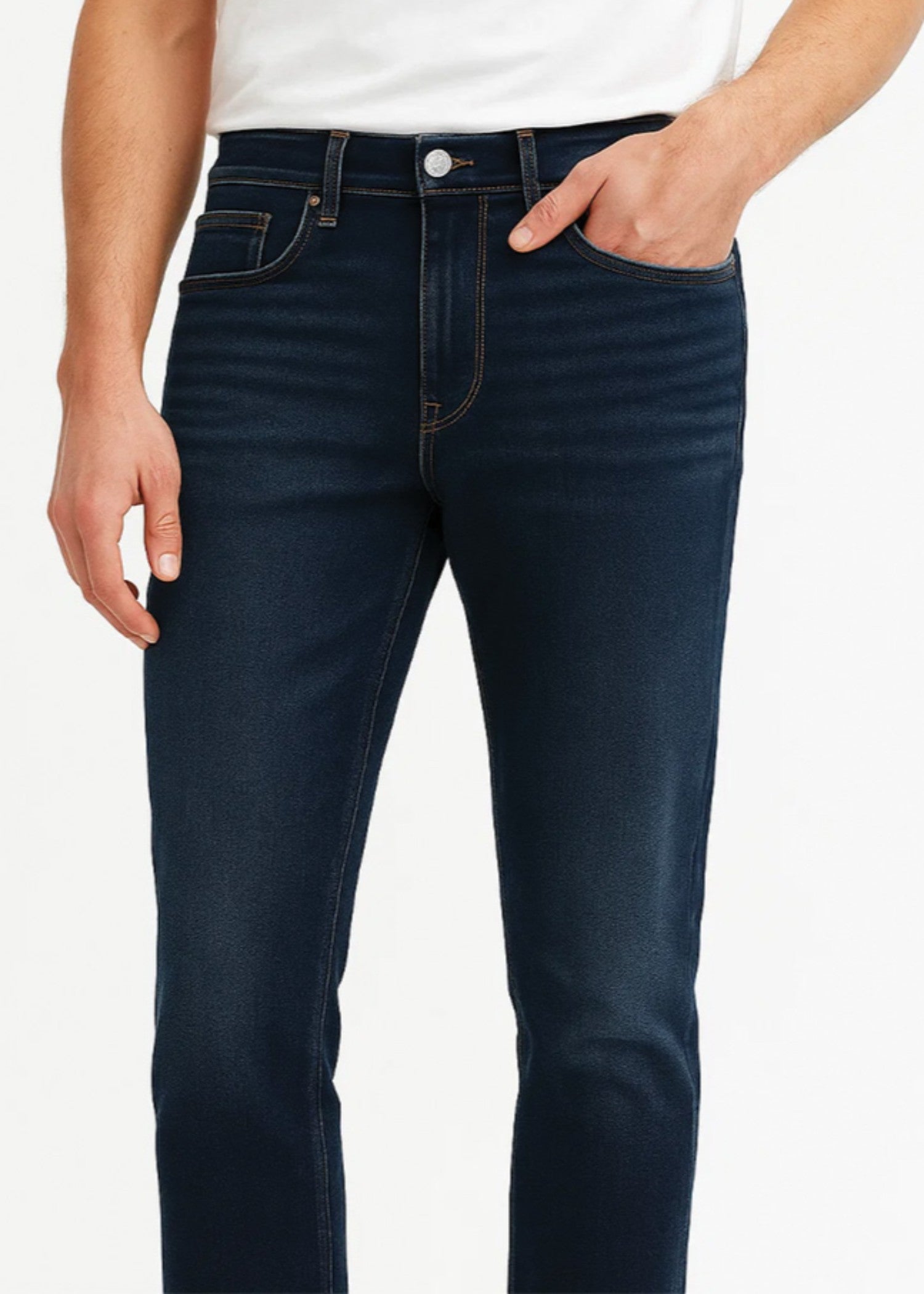 stretch denim Jeans in Moonlight blue