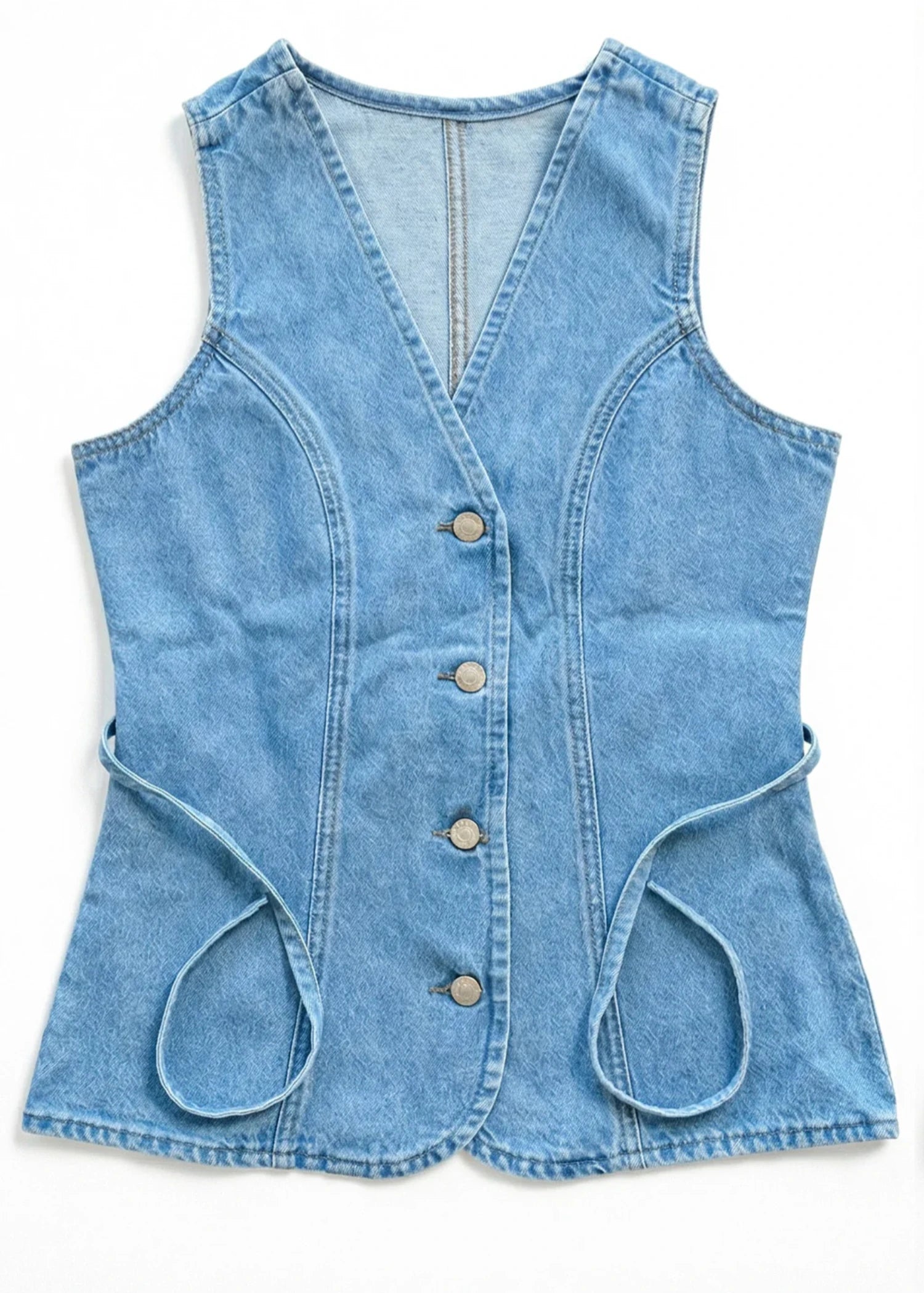 denim Top in Royal blue