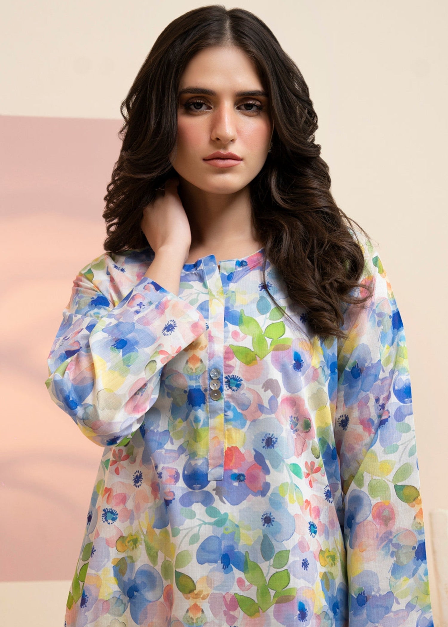 textured lawn Co Ord Sets in Multi