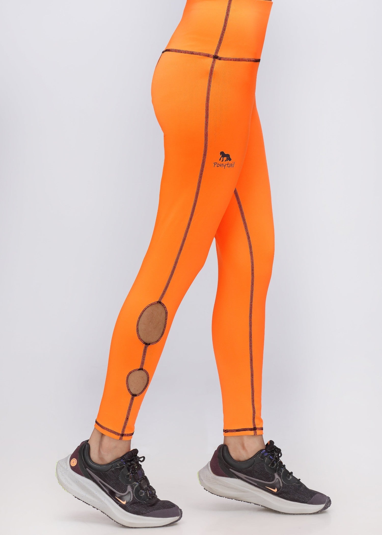 polyester Leggings in Orange