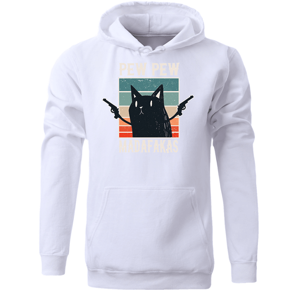 Men'S Hooded Trendy Cartoon Sweater Sports Jacket