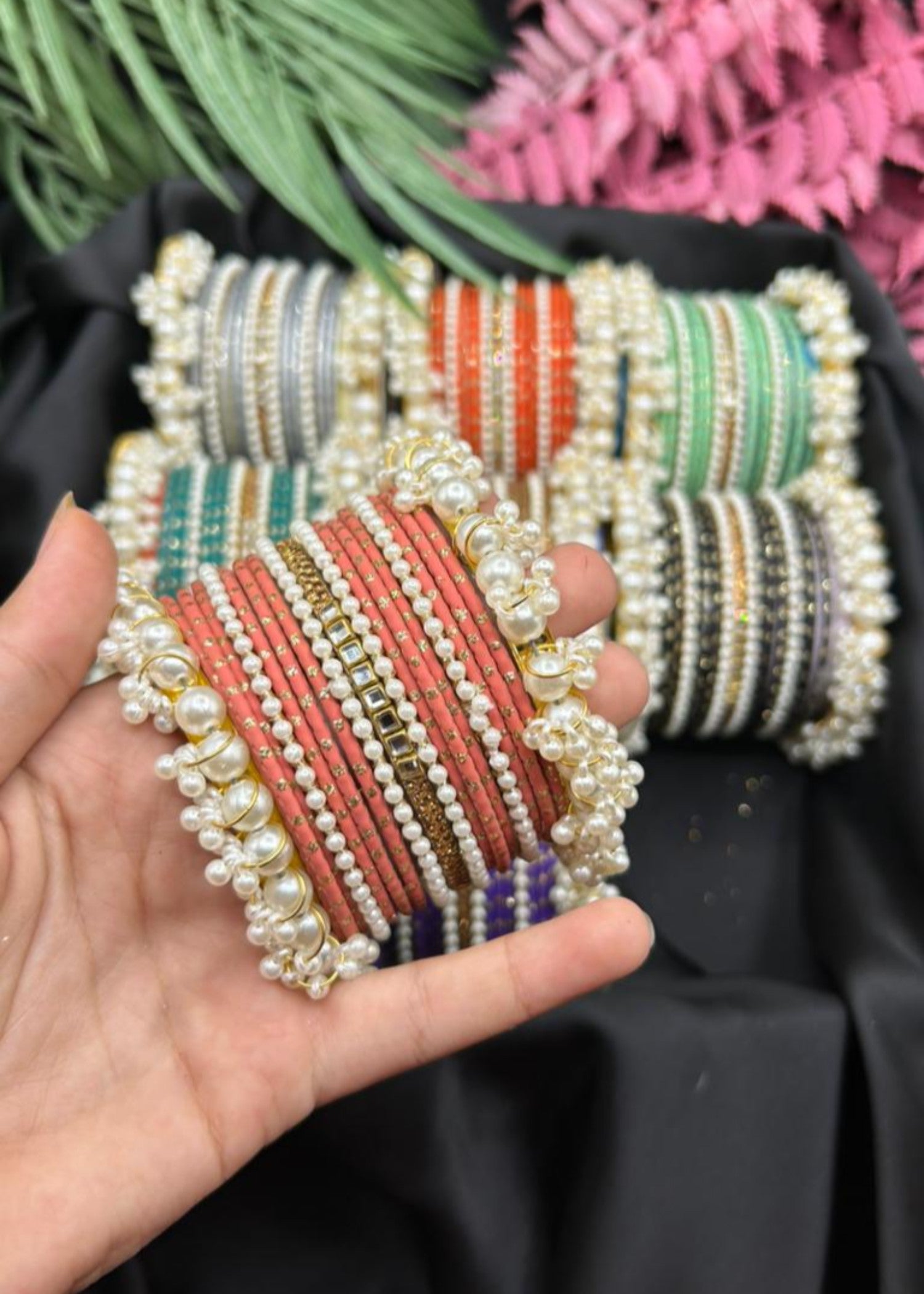 Bangles in Multi Color by - Trendy Women Bangles DXD5557