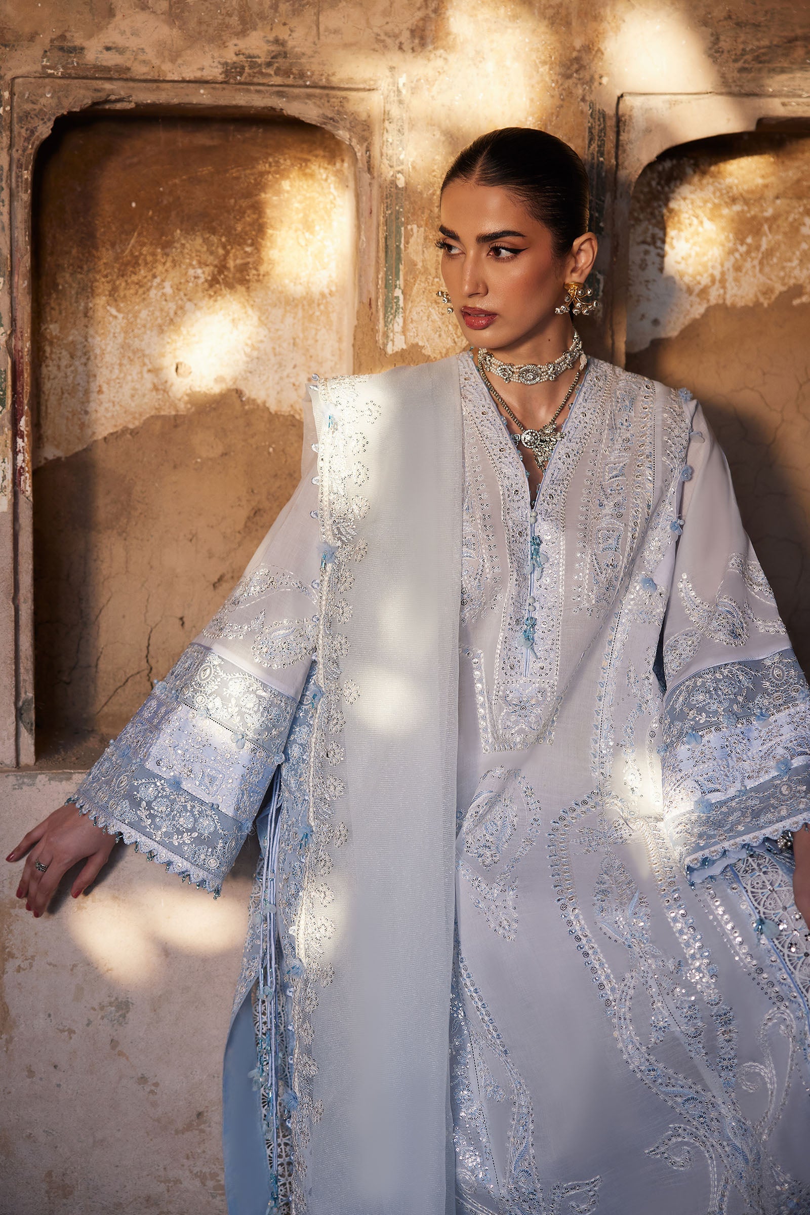 Kashmee Luxury Eid Lawn – ROUHAAN (EL26-04 A)