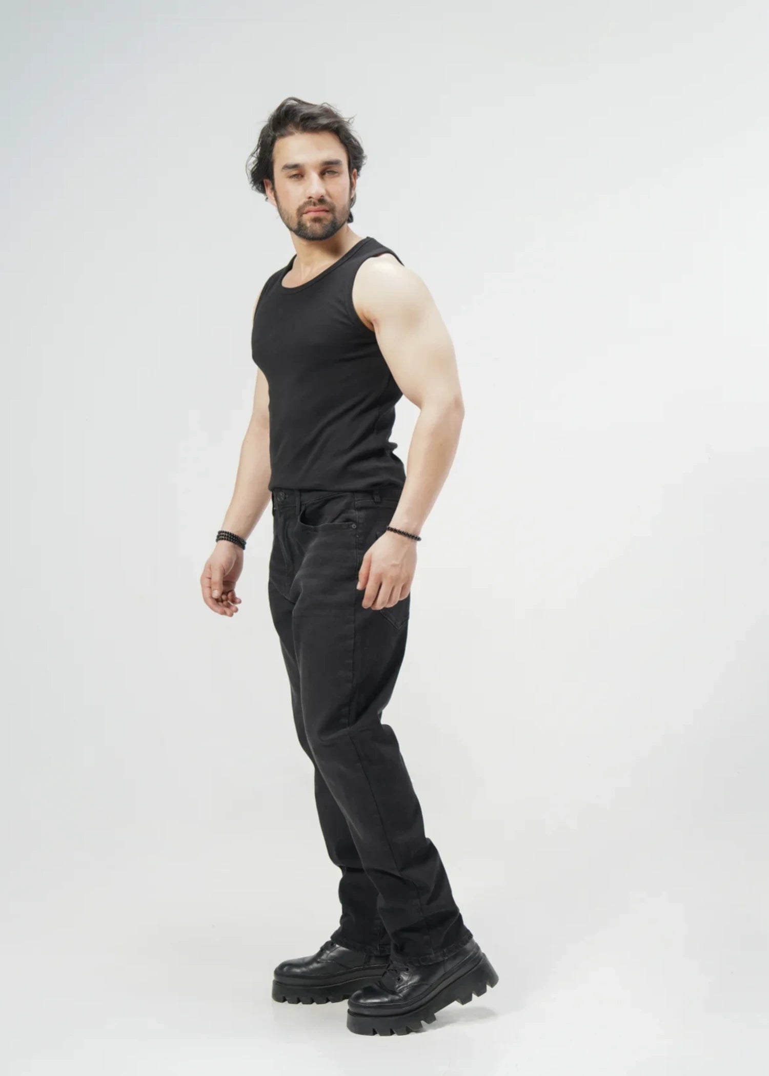 denim Jeans in Jet black