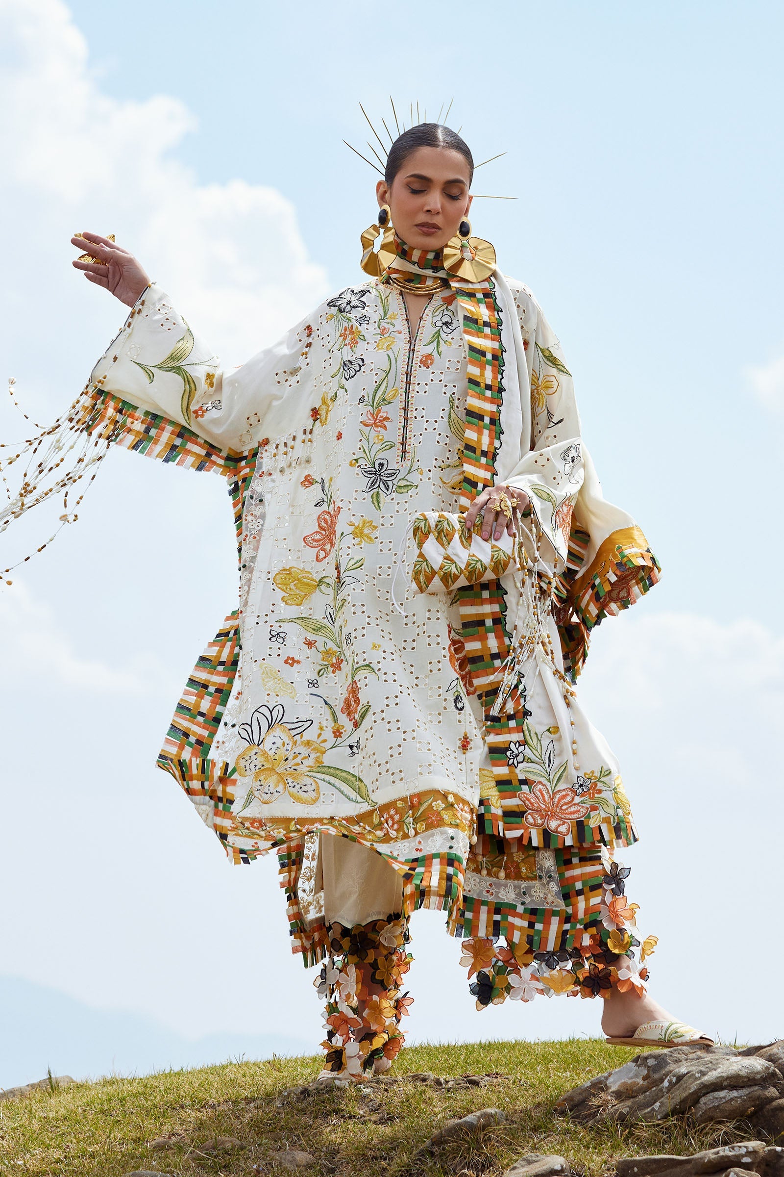 Kashmee Luxury Eid Lawn – SONAMARG (EL26-09 A)