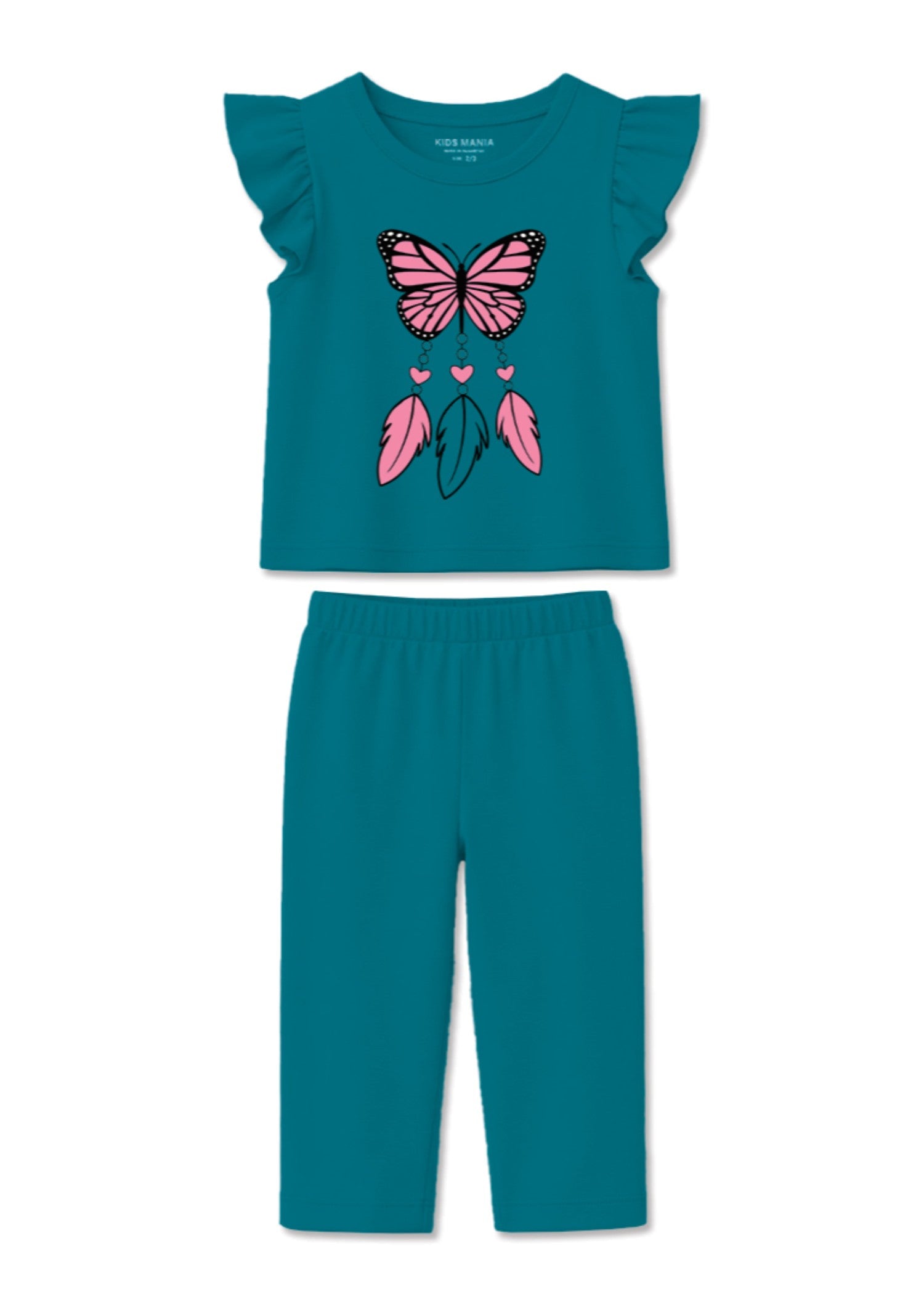 cotton Co Ord Sets in Jade green
