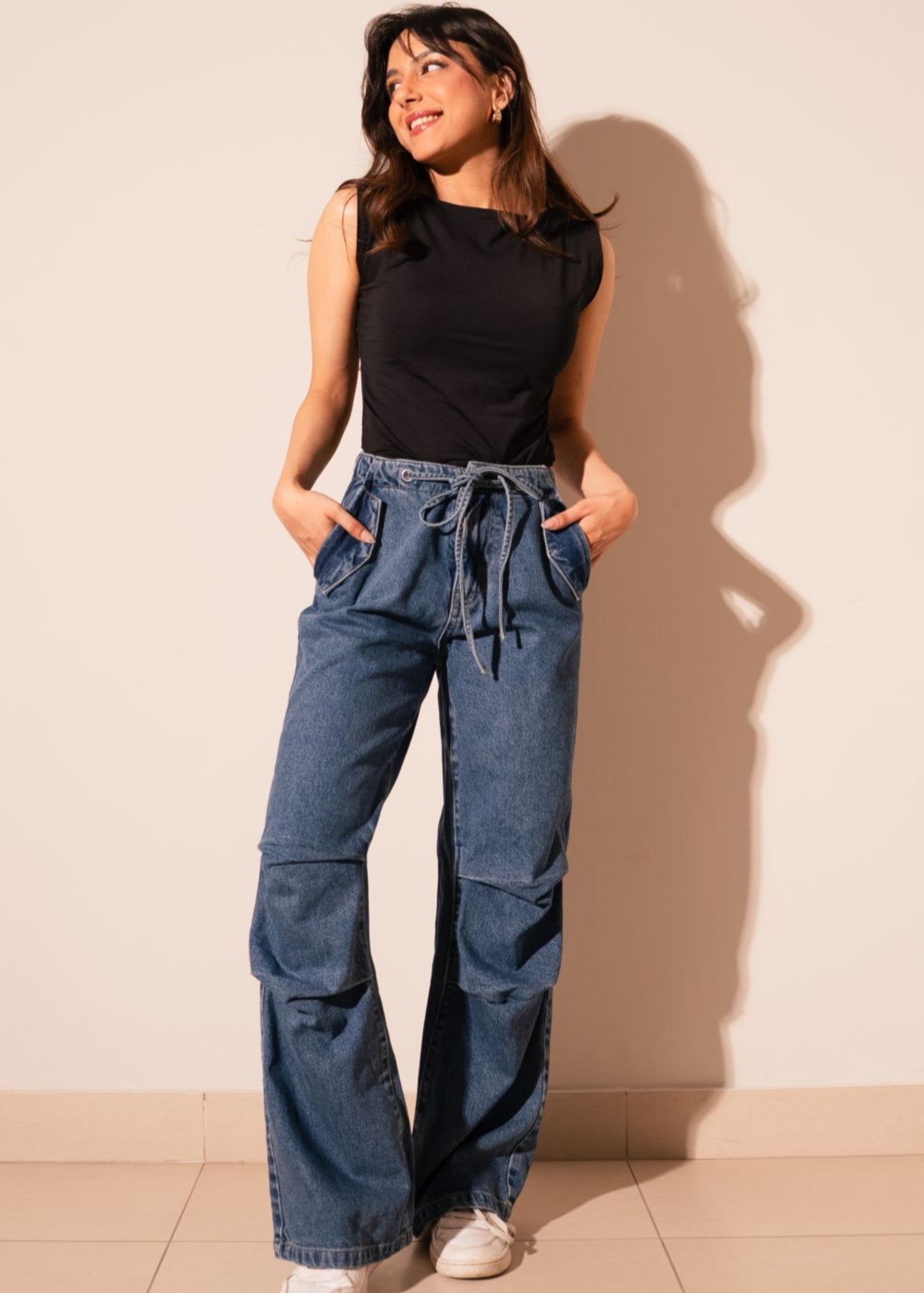 denim Jeans in Dark blue