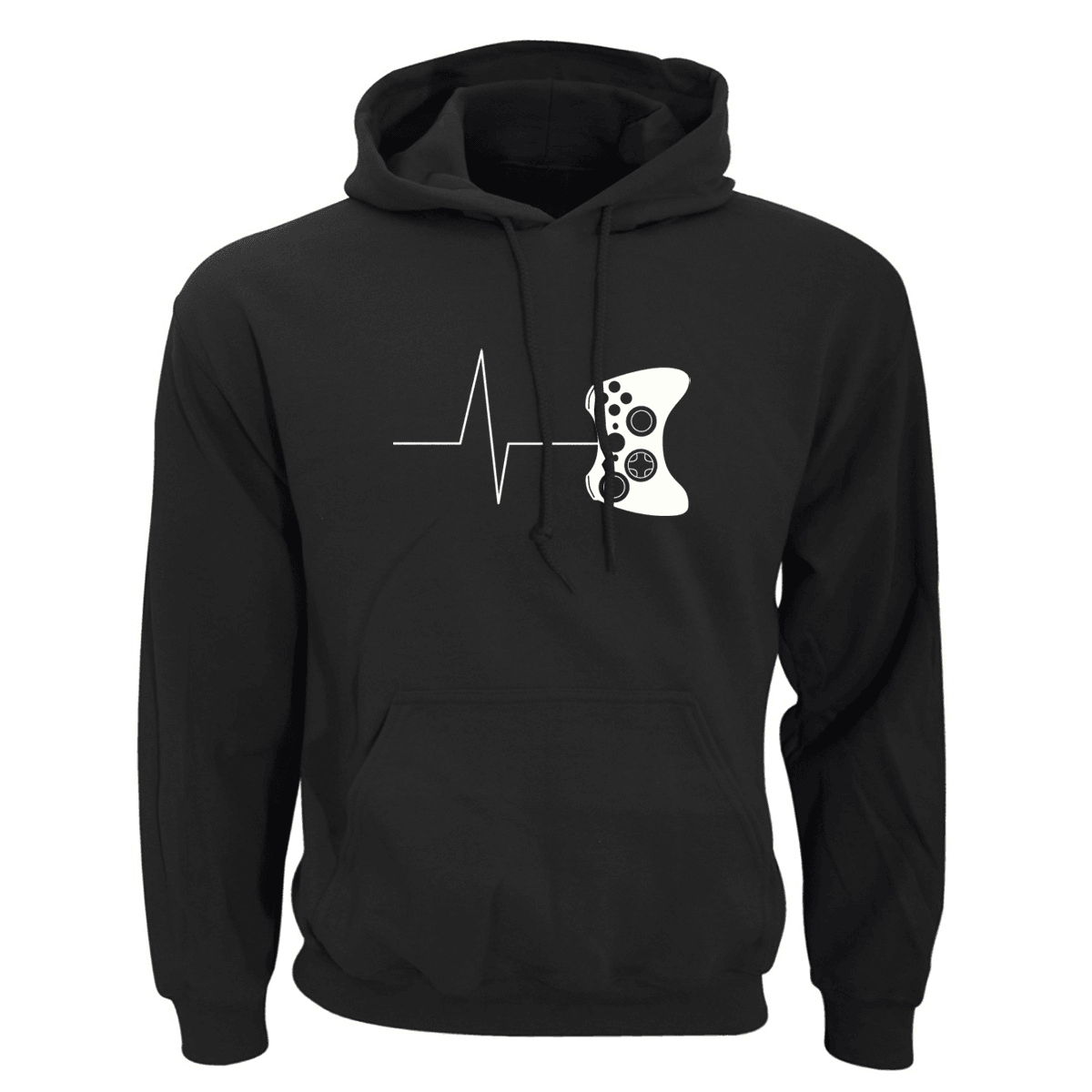 Casual Men'S Loose Long-Sleeved plus Fleece Sweater
