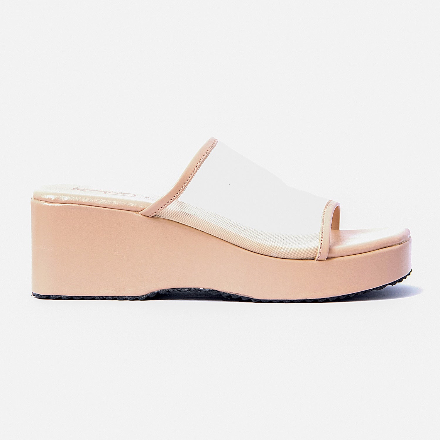 Wedges in Baby pink by - High Quality Women Wedges ZID6254