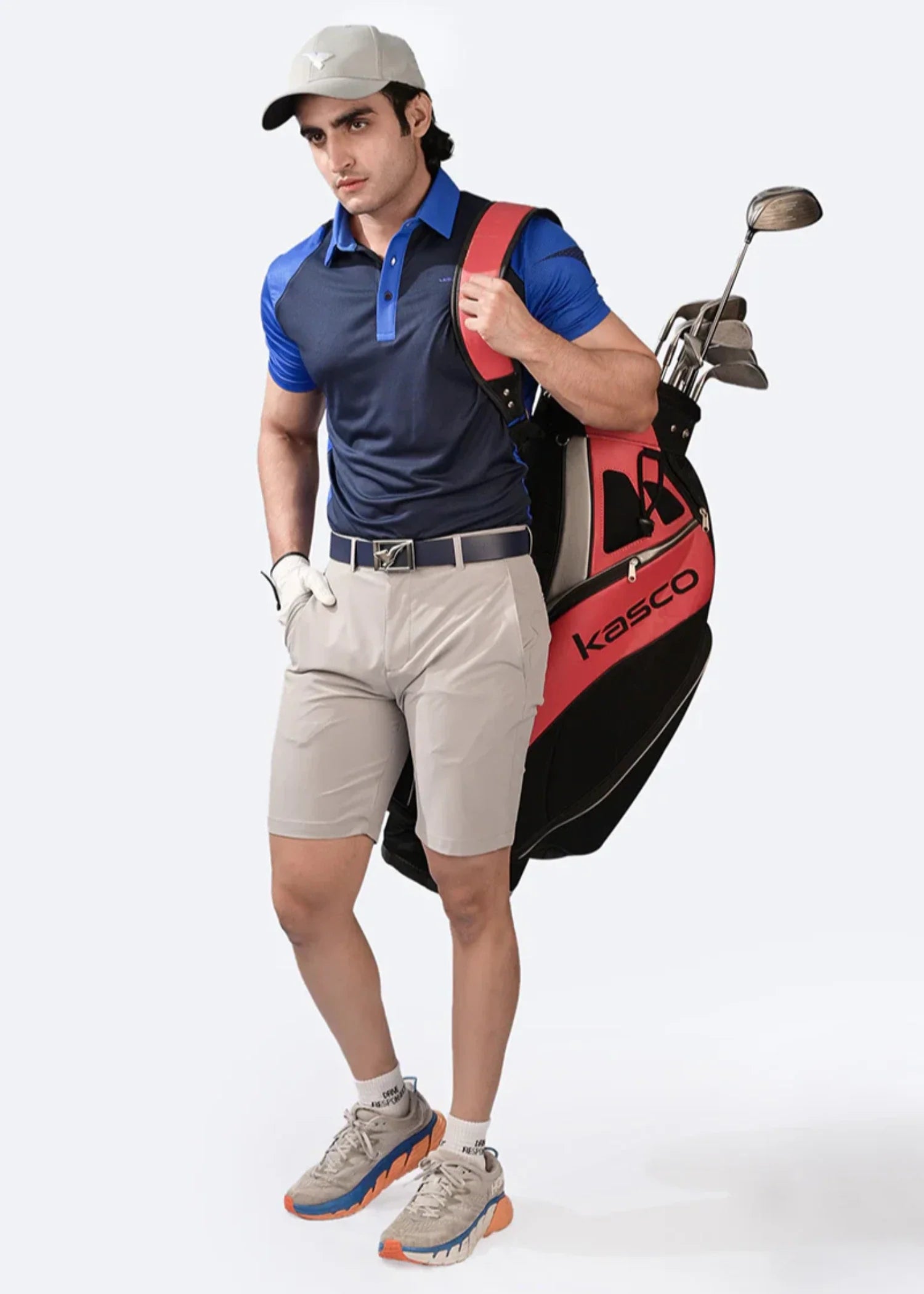microfiber polyester Shorts in Silver