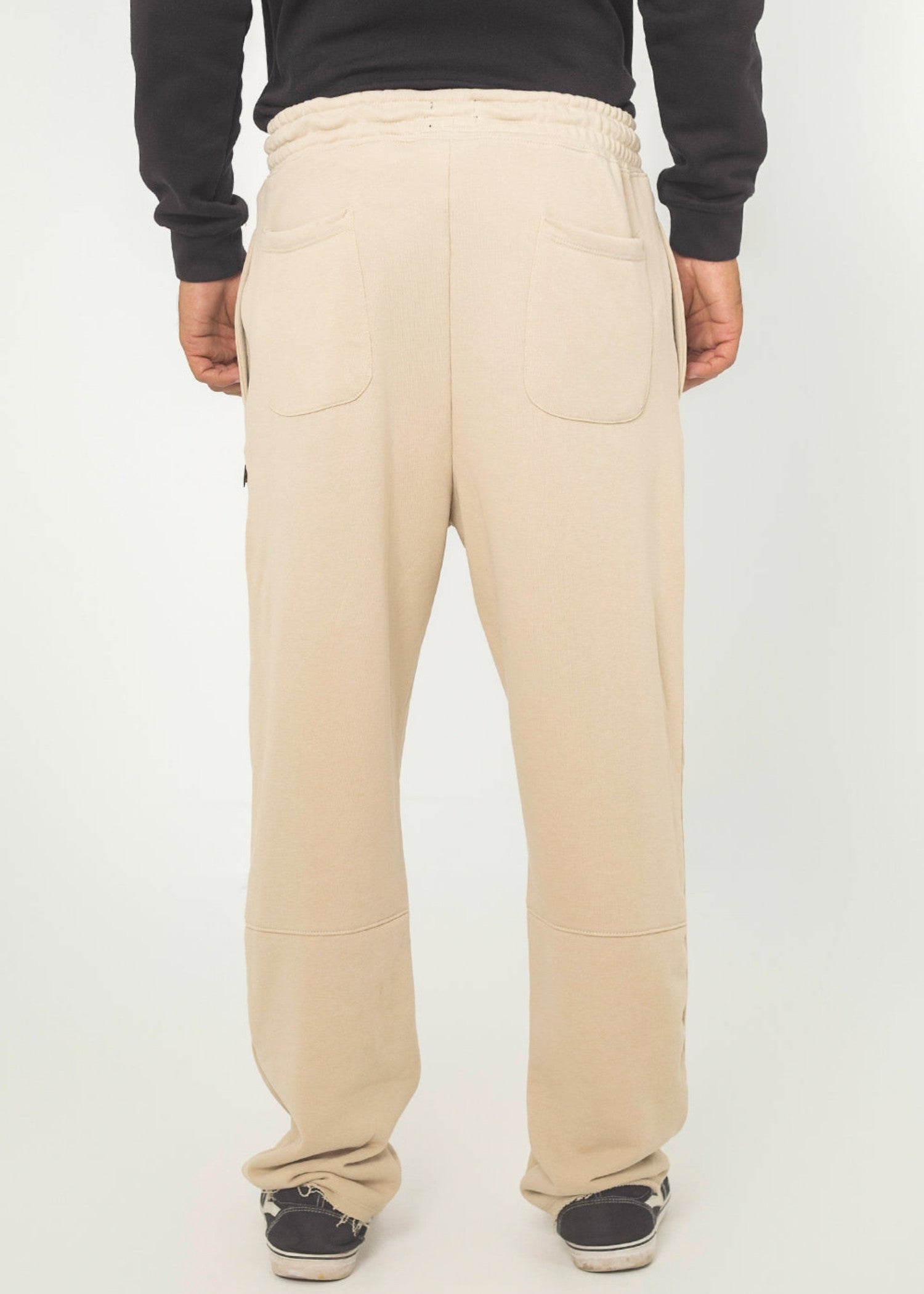 terry Trousers in Khaki brown