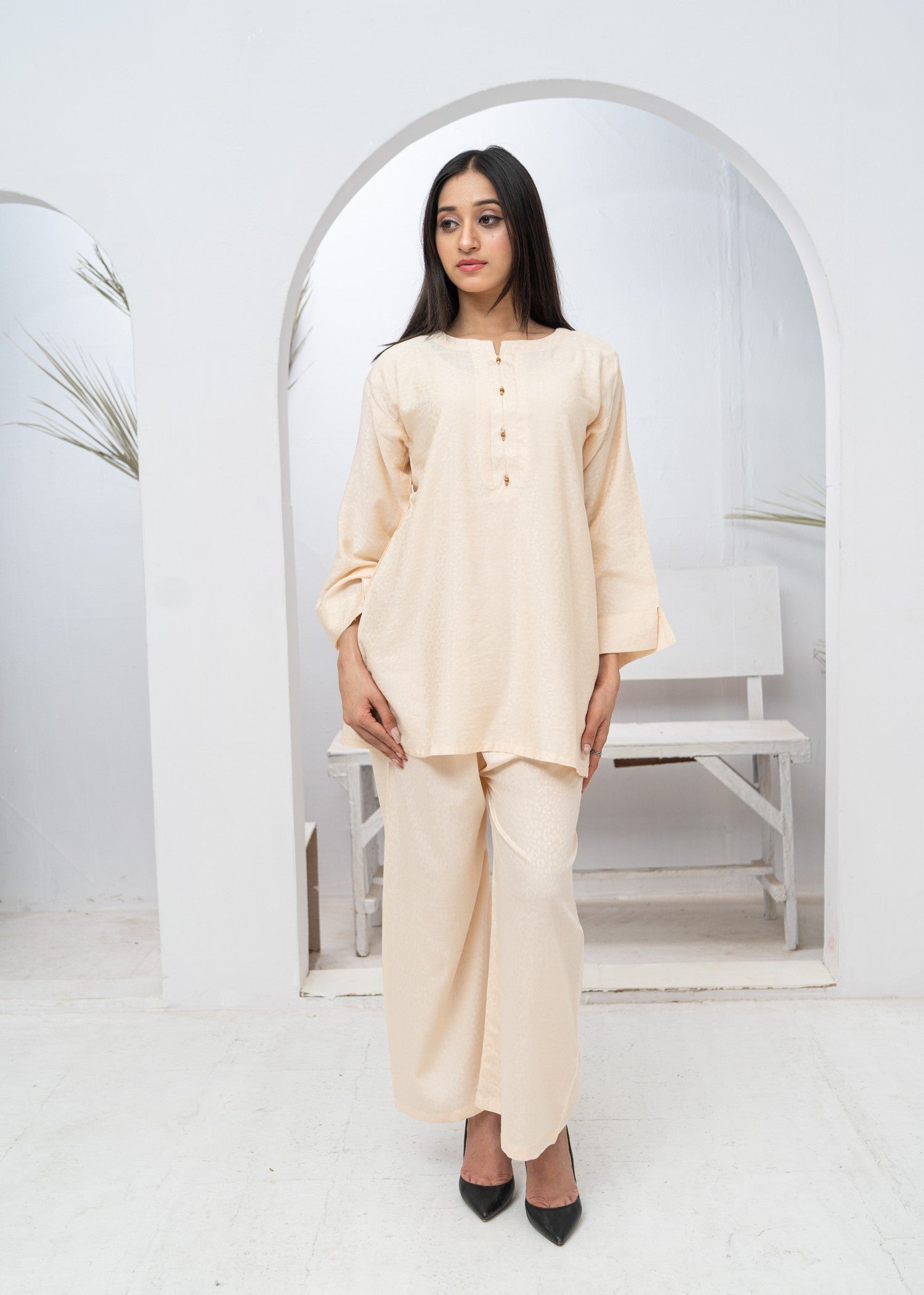 cotton Kurta Set in Cotton