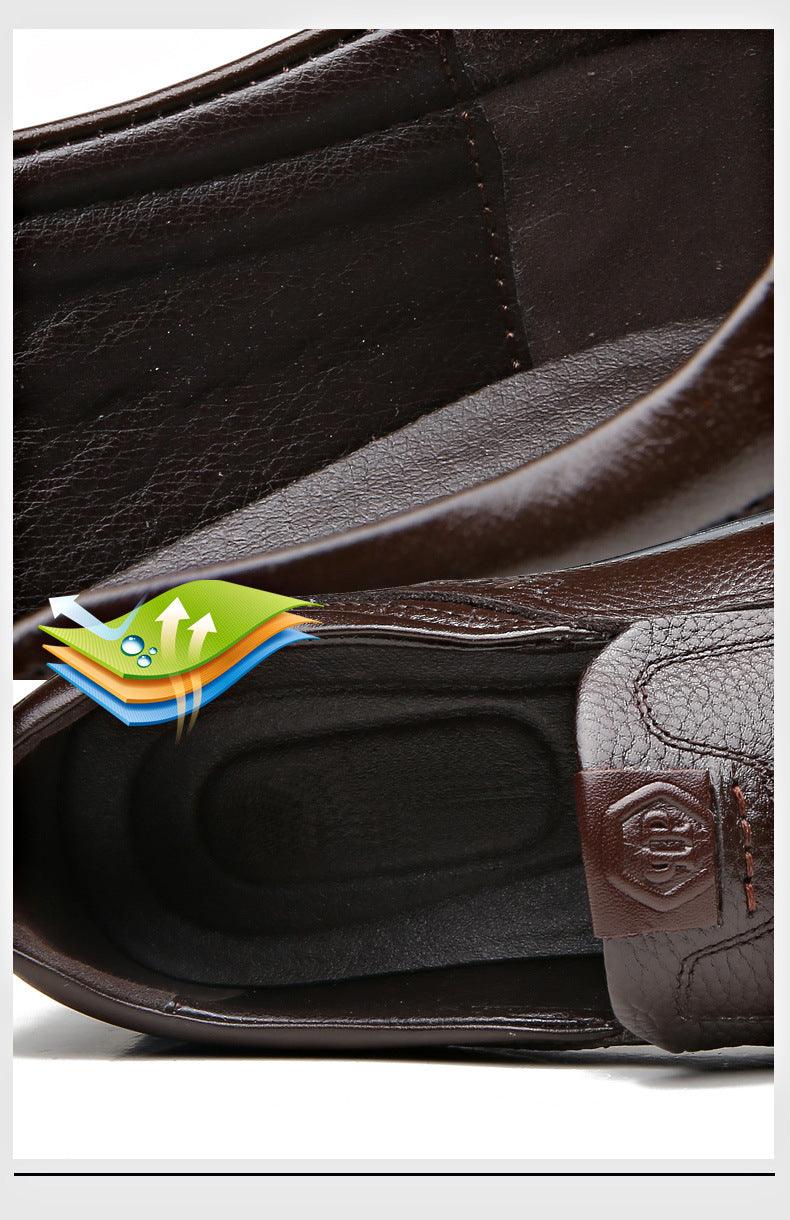 Fashionable Breathable Shoes British One-legged Casual Shoes
