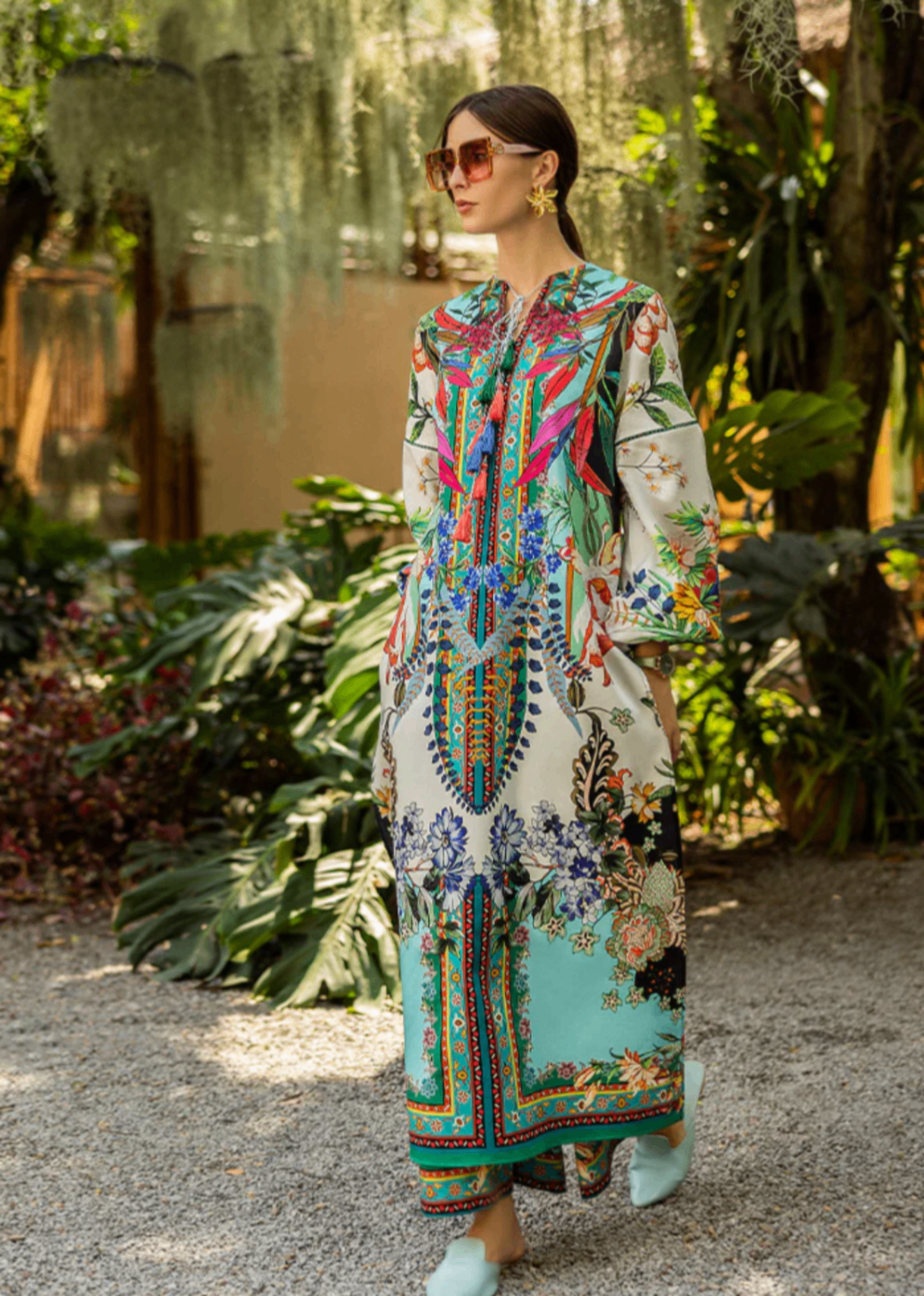 blended satin Co Ord Sets in Multi