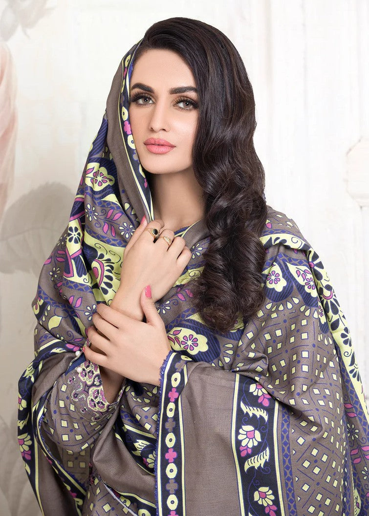 khaddar Unstitched in Graphite