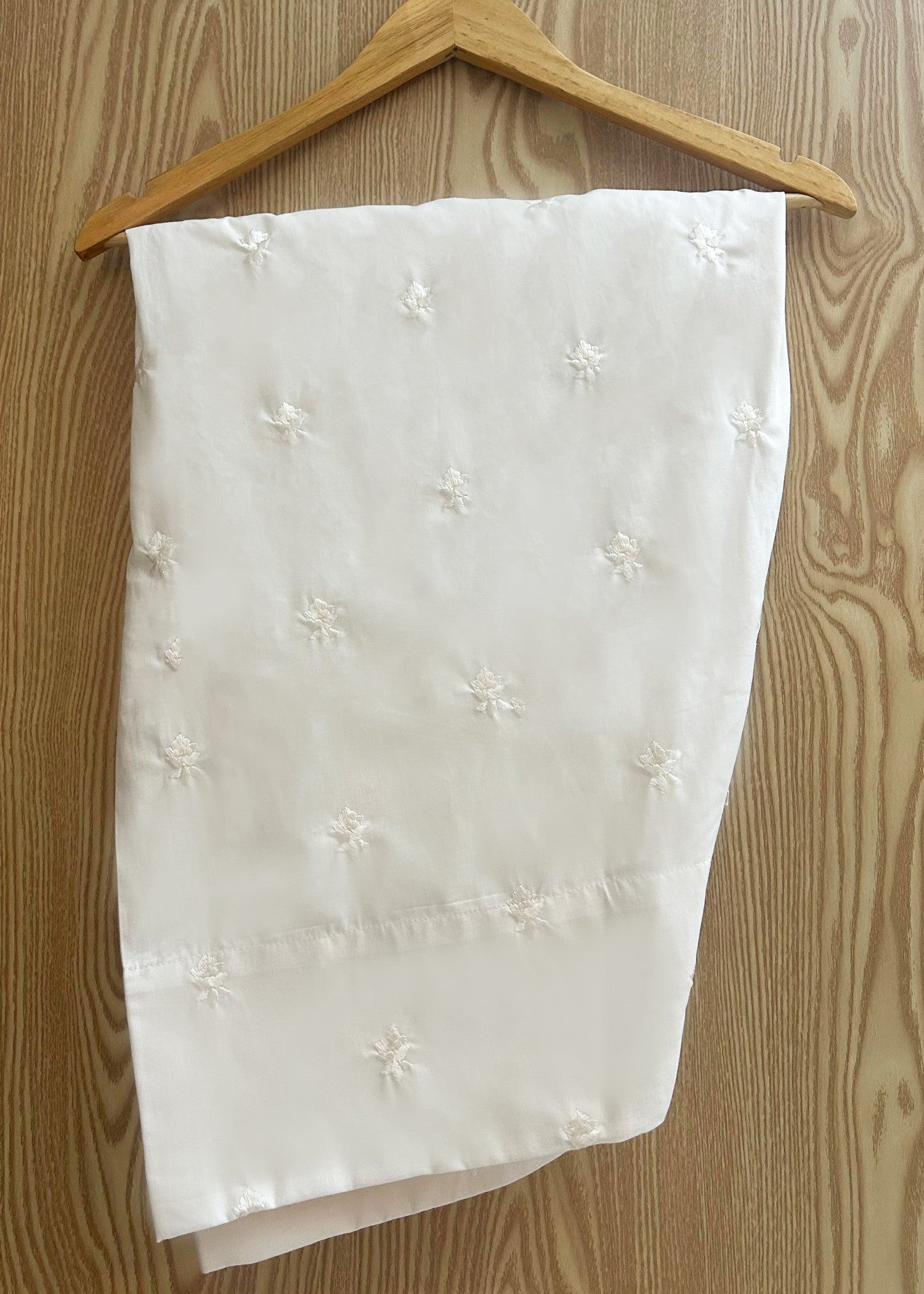 lawn cotton Shalwar in White