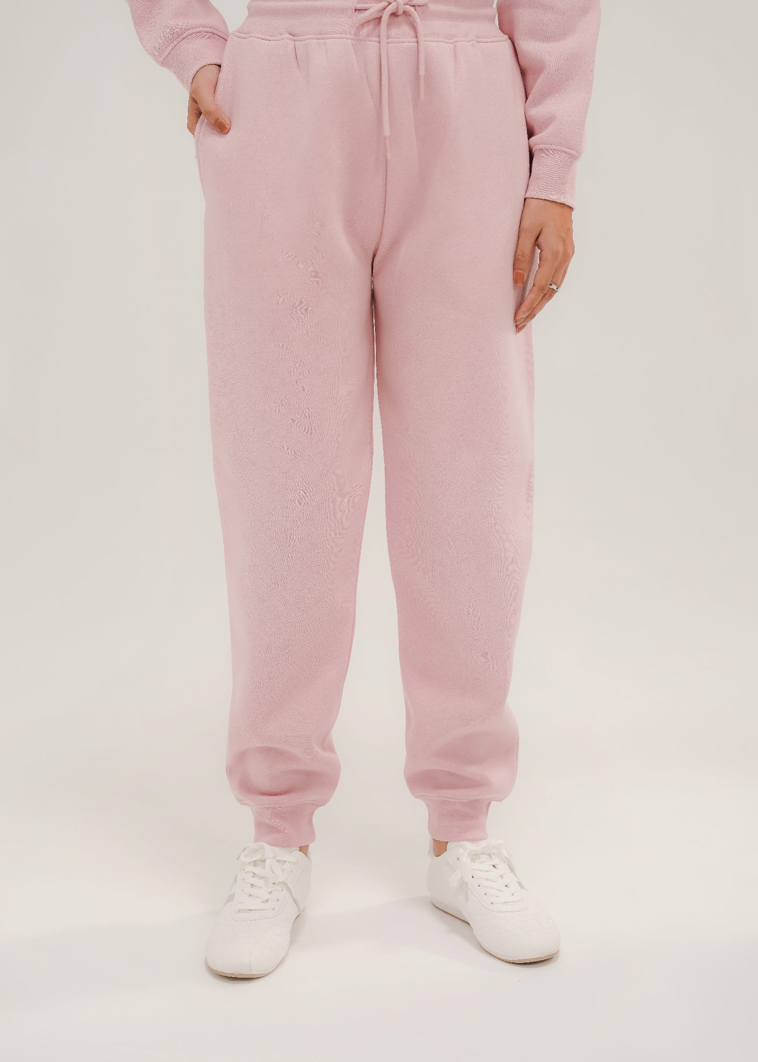fleece Trousers in Pink