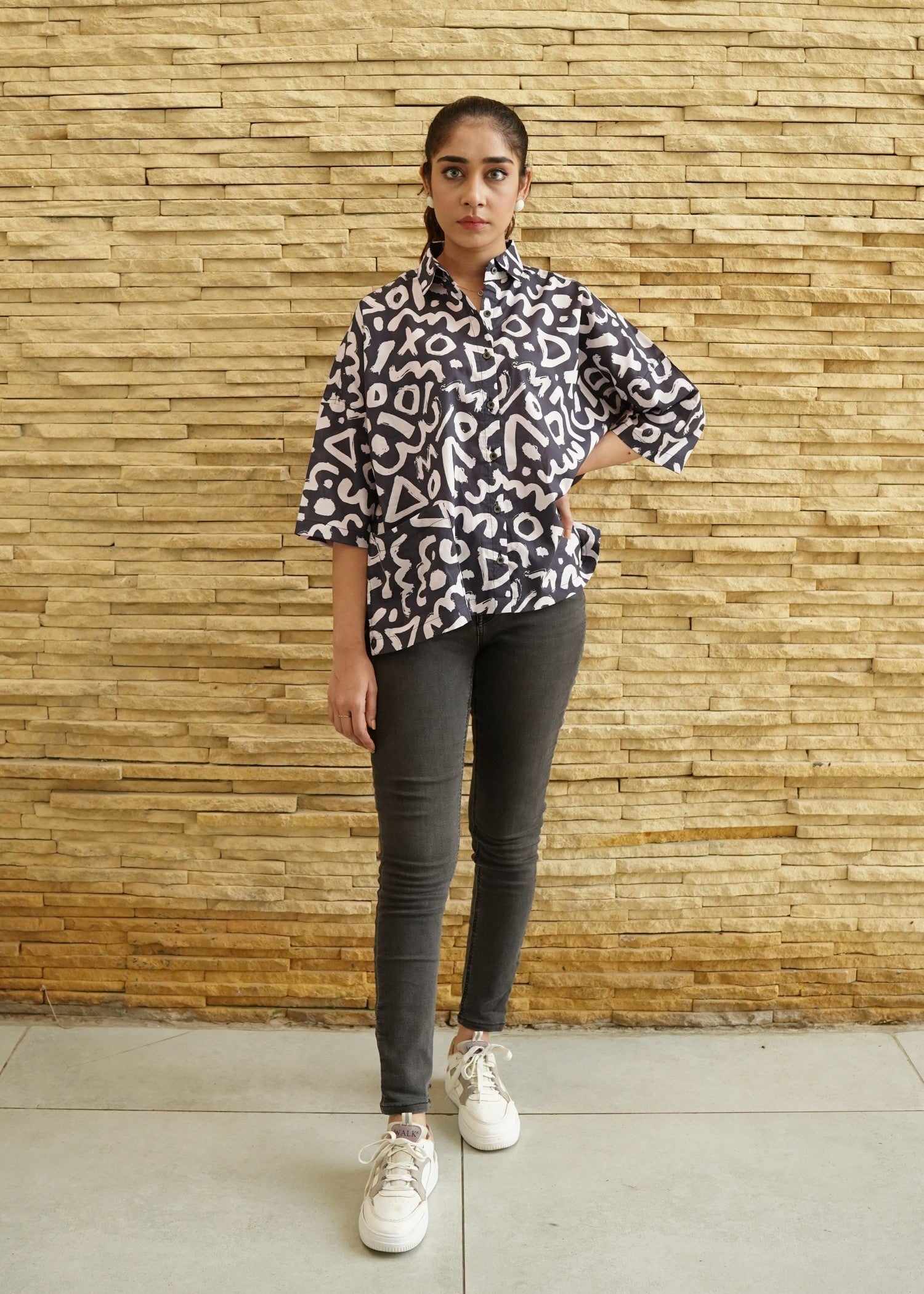 cambric Top in Black