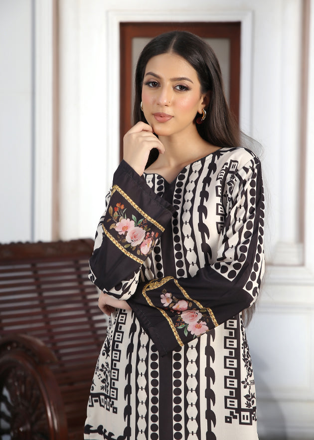 blended khaddar Co Ord Sets in Black