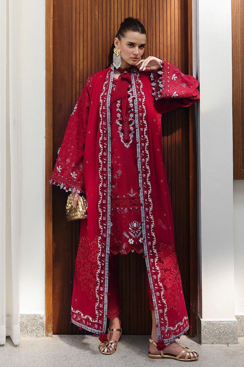 Chikankari Eid Edit Lawn – CM-03 RUBY