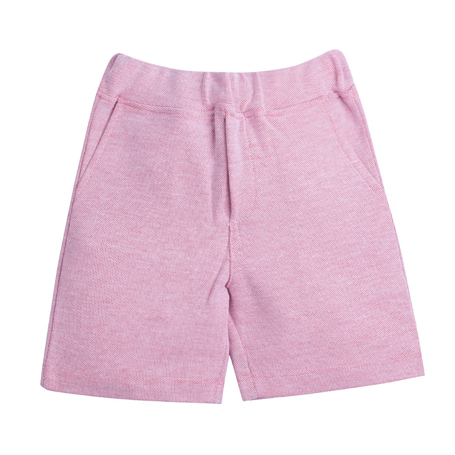 cotton pique Shorts in Pink