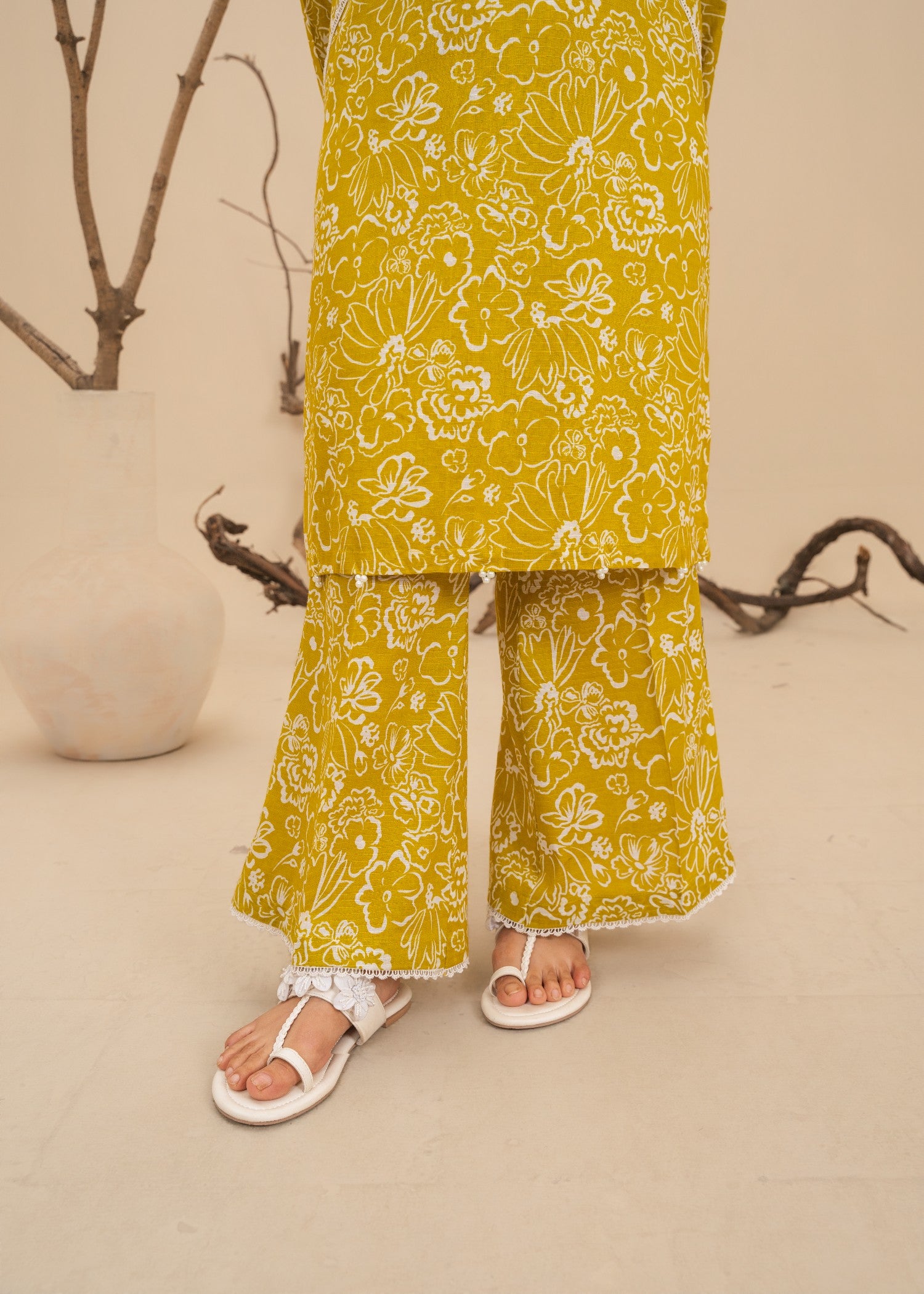 lawn Co Ord Sets in Straw