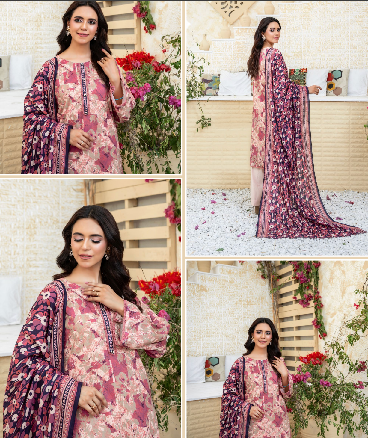 Dabiha Printed Lawn D - 7