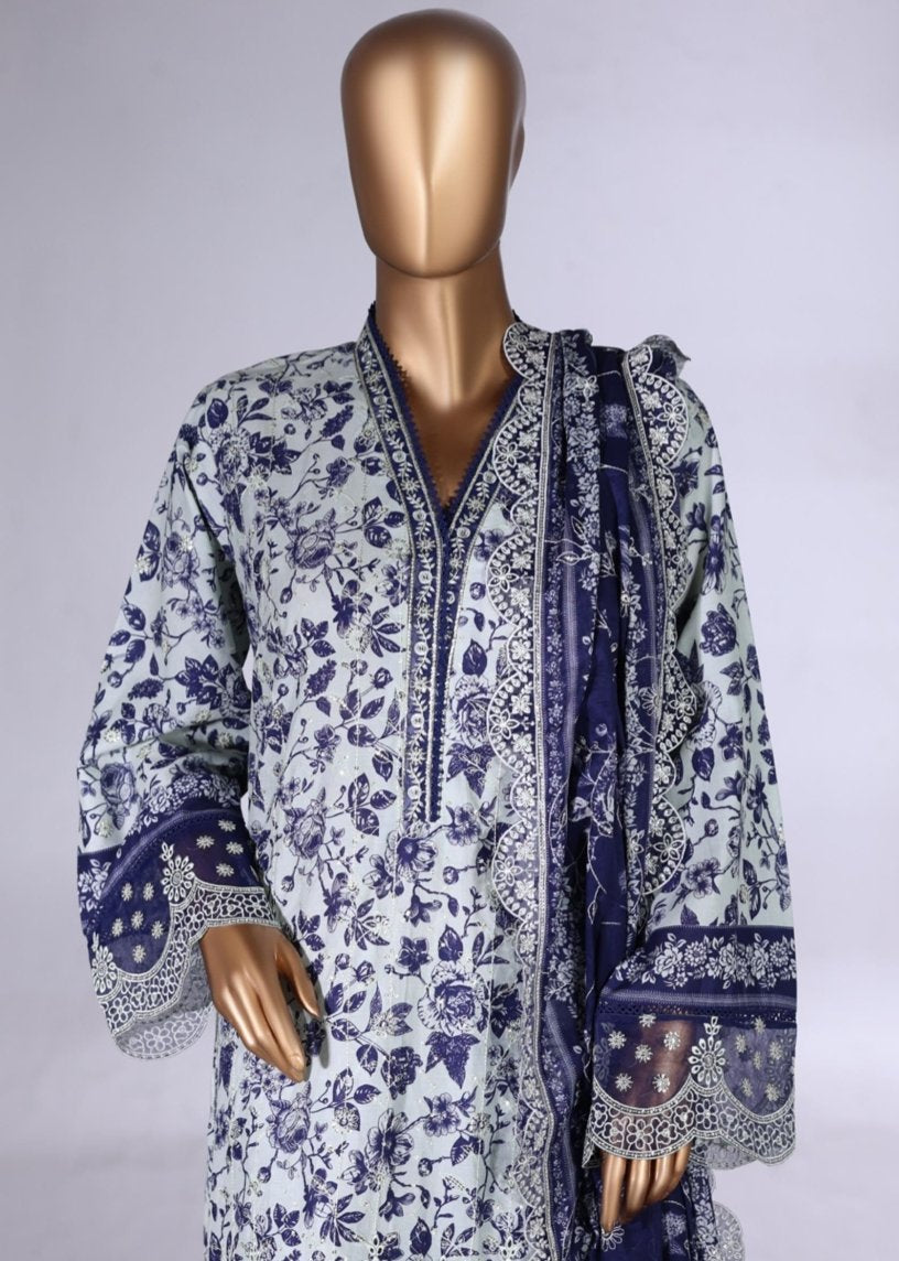 Stitched Lawn Suit – B-4