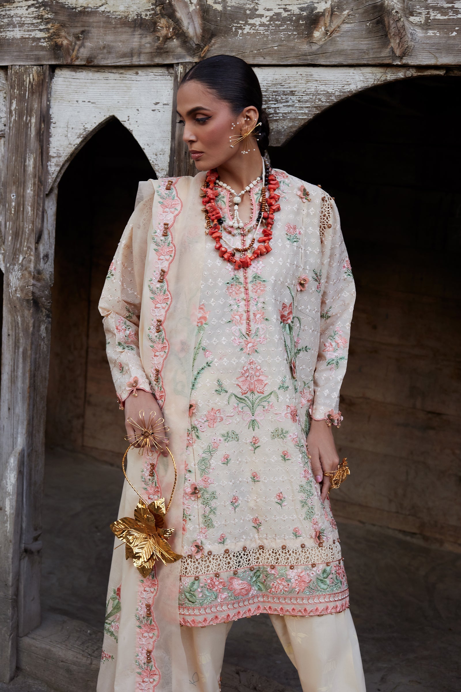 Kashmee Luxury Eid Lawn – MEHRVAAN (EL26-10 A)