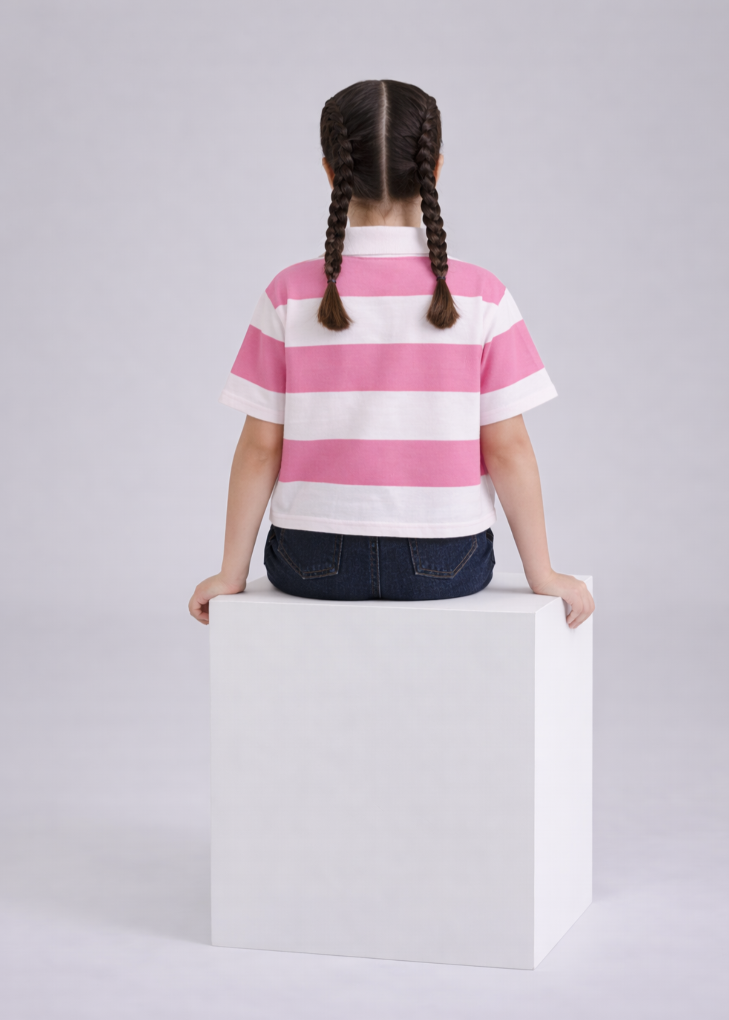 cotton jersey Polo Shirt in Multi