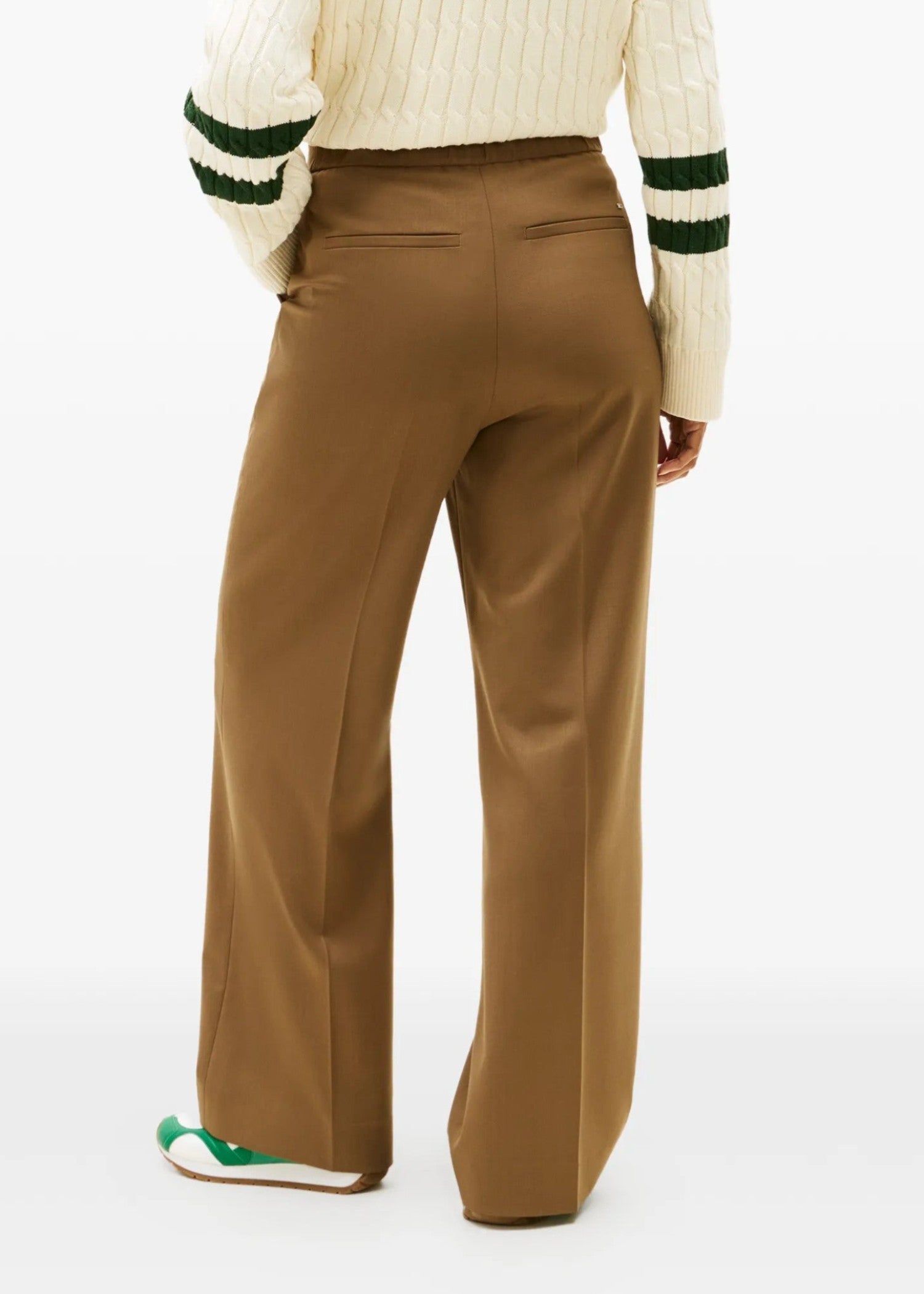 suiting Pants in Camel brown