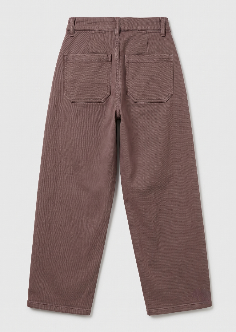 cotton Pants in Brown