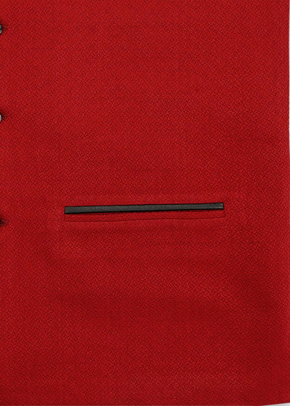suiting Waistcoat in Red