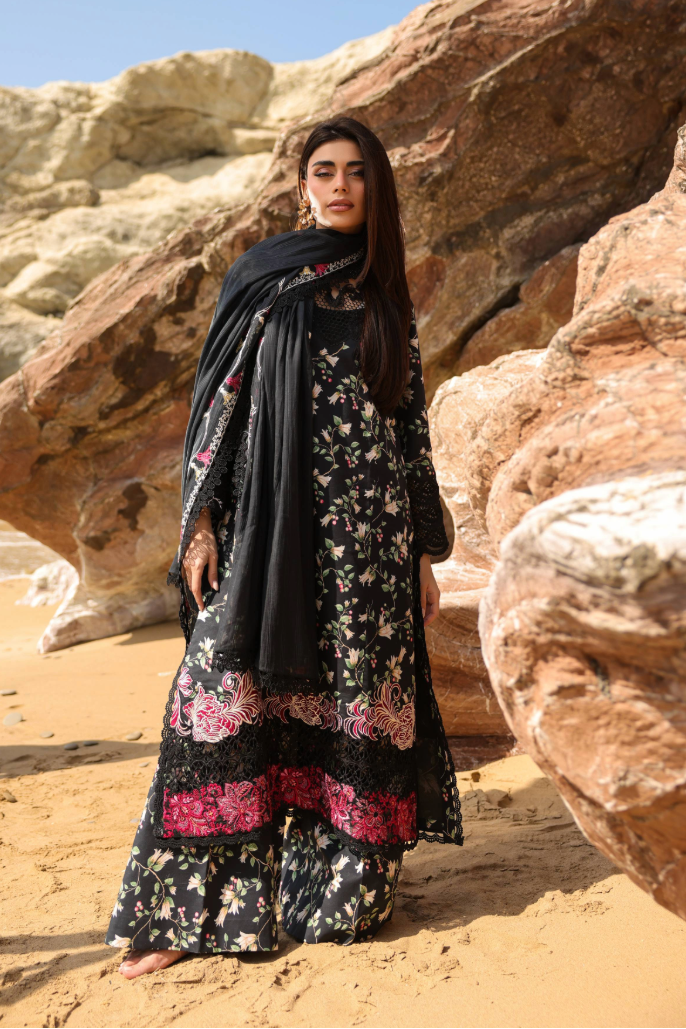 Summer Dreams Lawn – BLACK PEARL