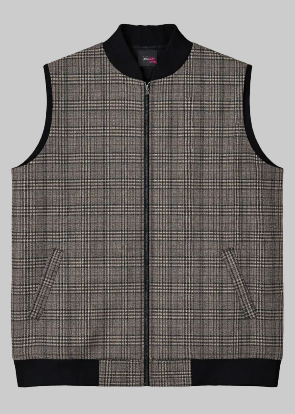 tweed wool Jacket in Grey