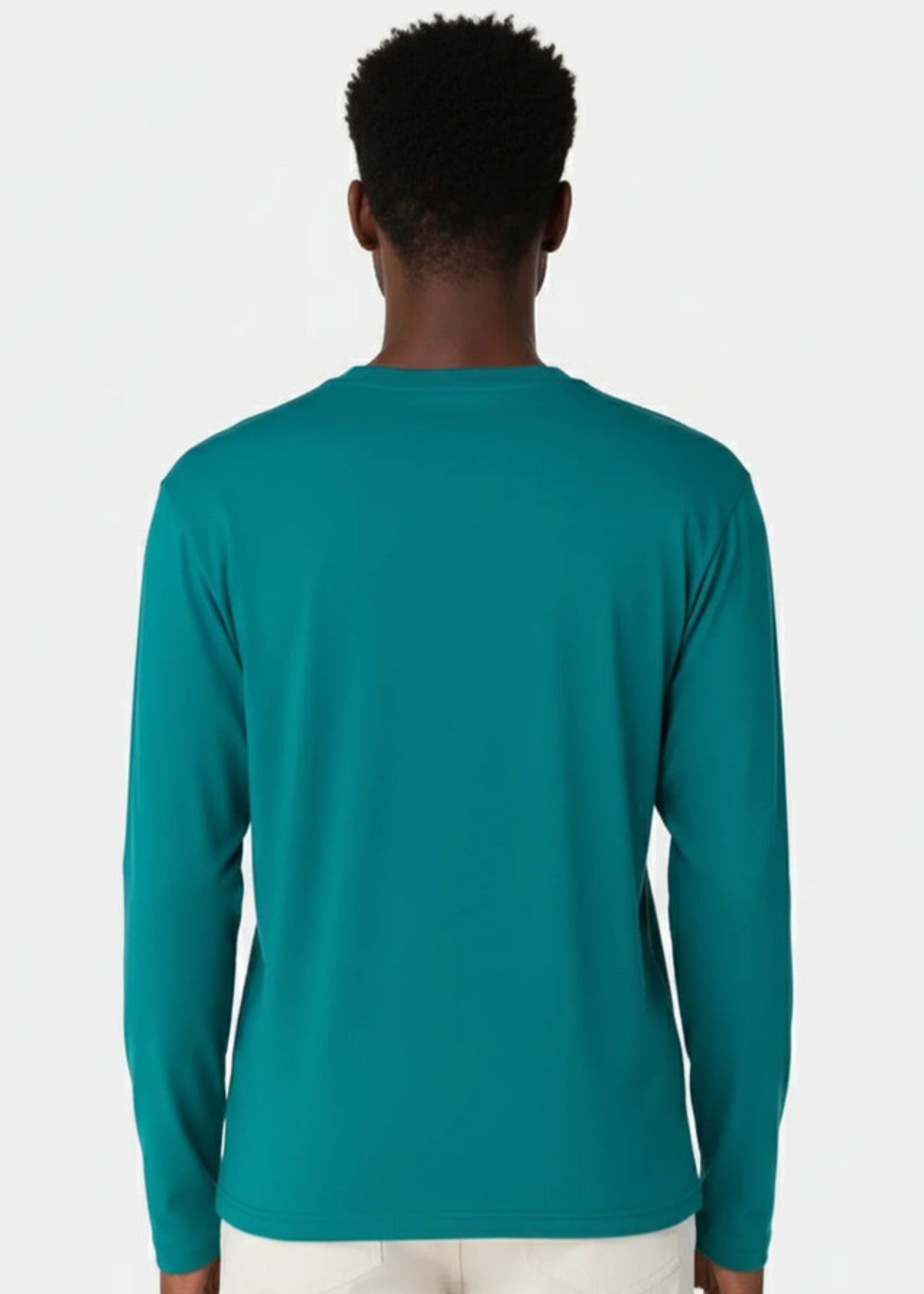 cotton T Shirt in Fern green