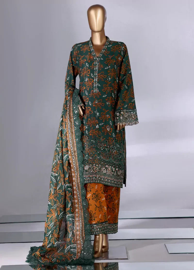 Stitched Lawn Suit – B-2