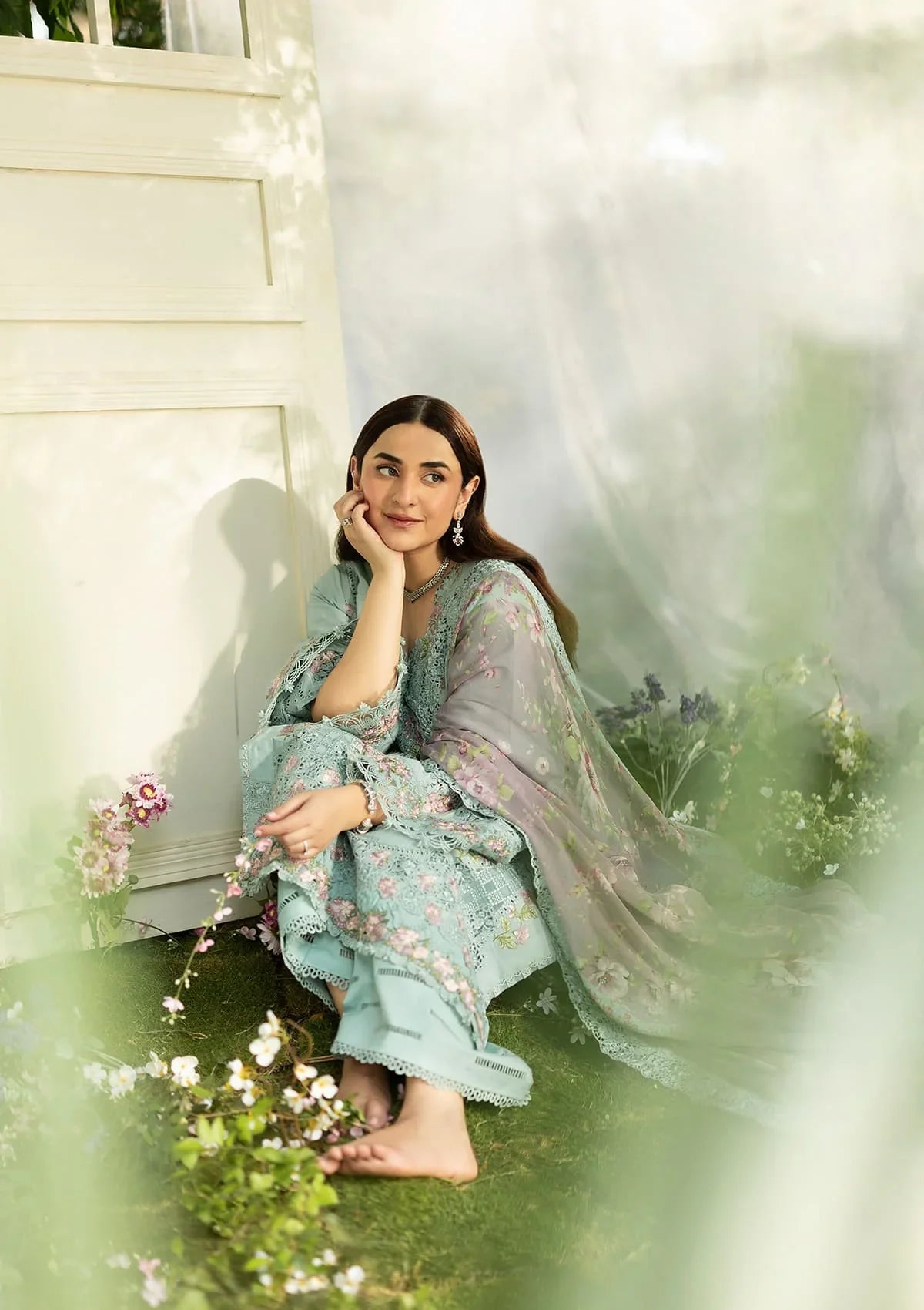 Luxury Lawn – ELQ-6b Mint Story