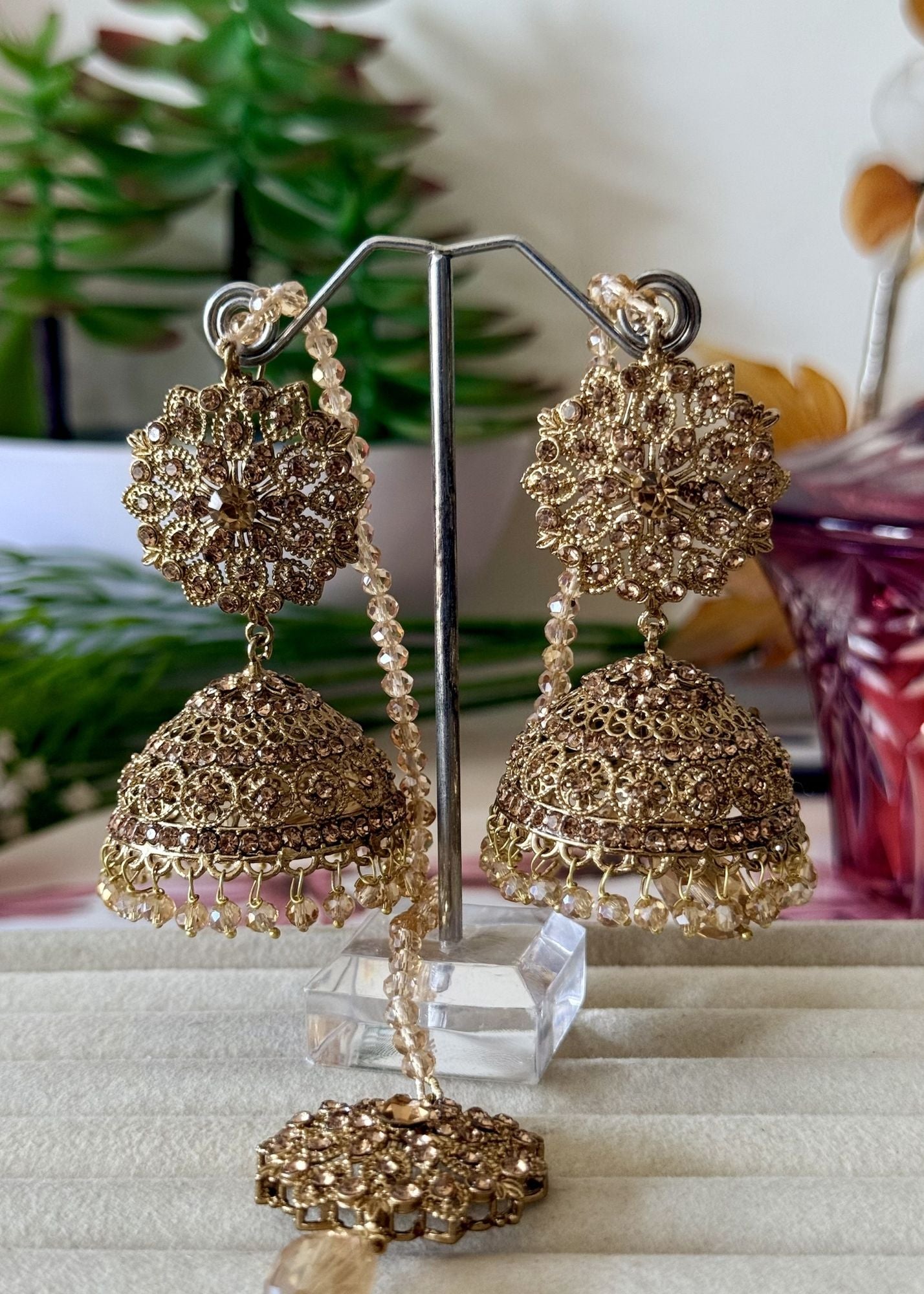 Jewelry Set in Goldenrod Color by - Trendy Women Jewelry Set HFV8455