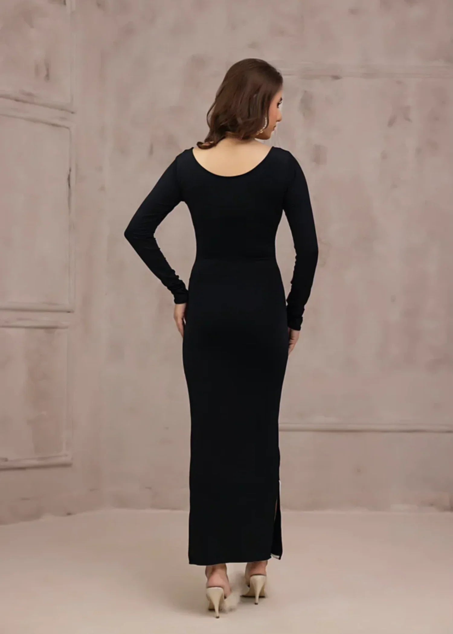 spandex Dress in Black