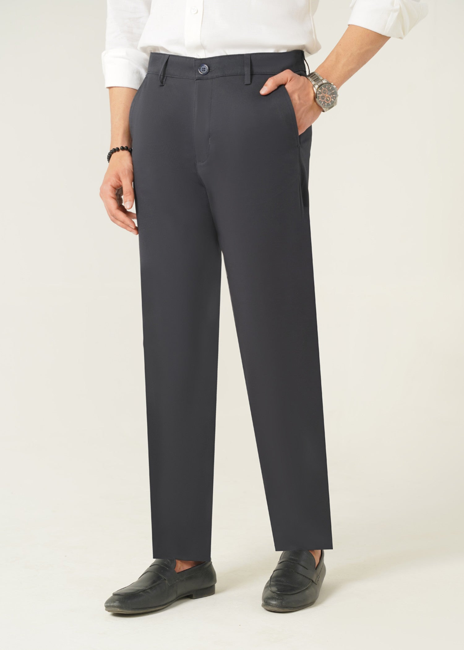 cotton Pants in Onyx