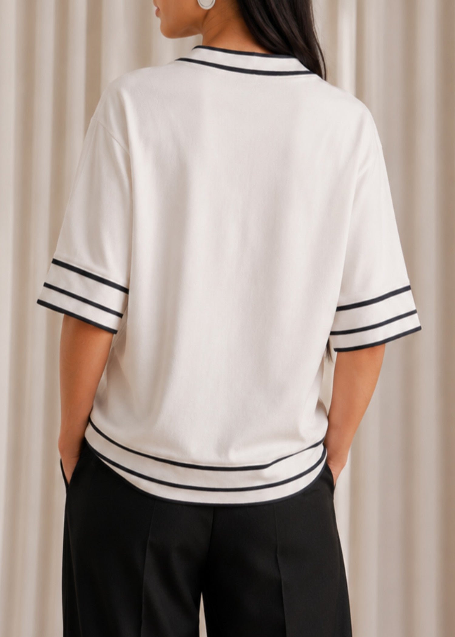 cotton Cardigan in White