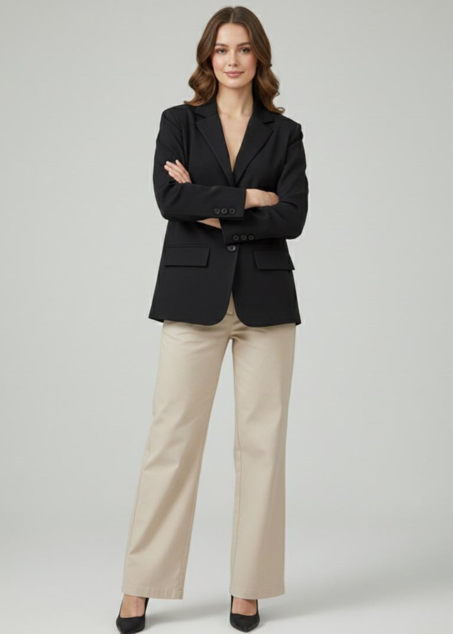 suiting Blazer in Black