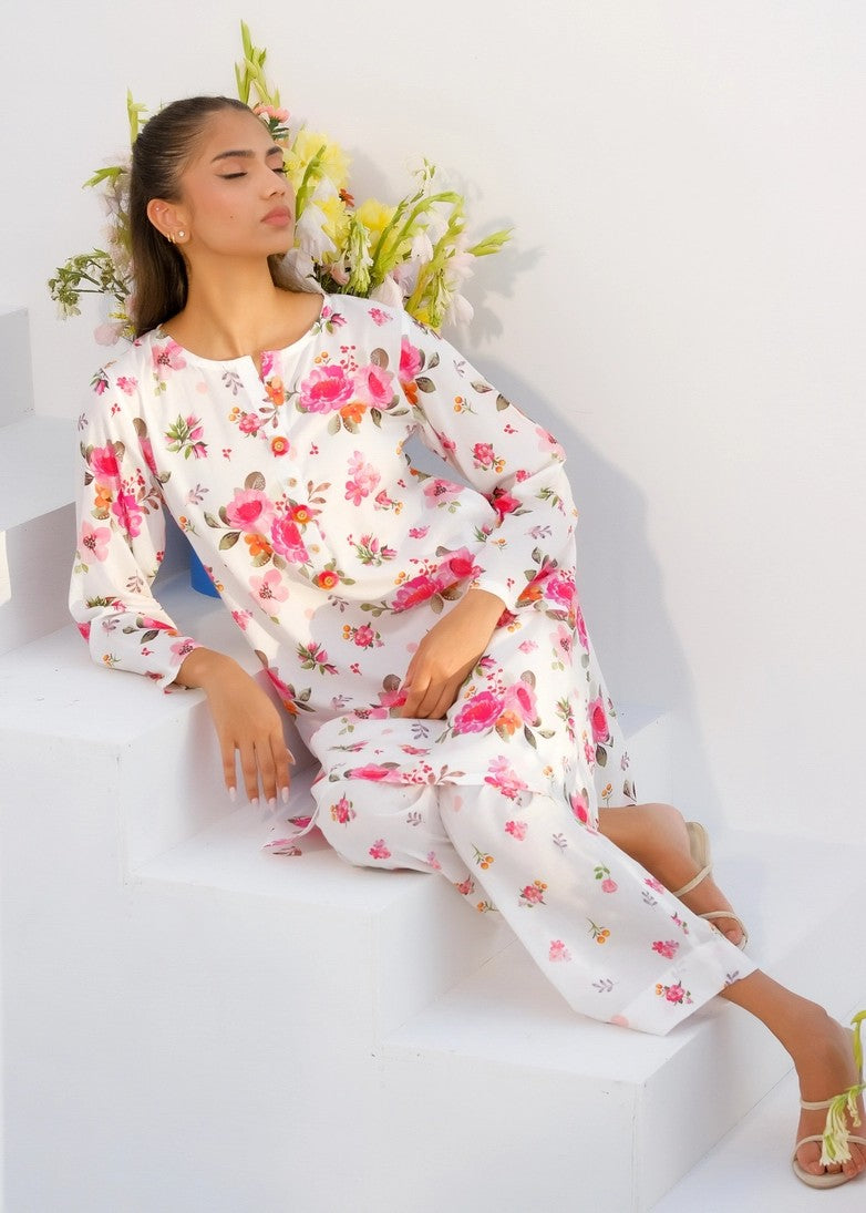 lawn Co Ord Sets in White