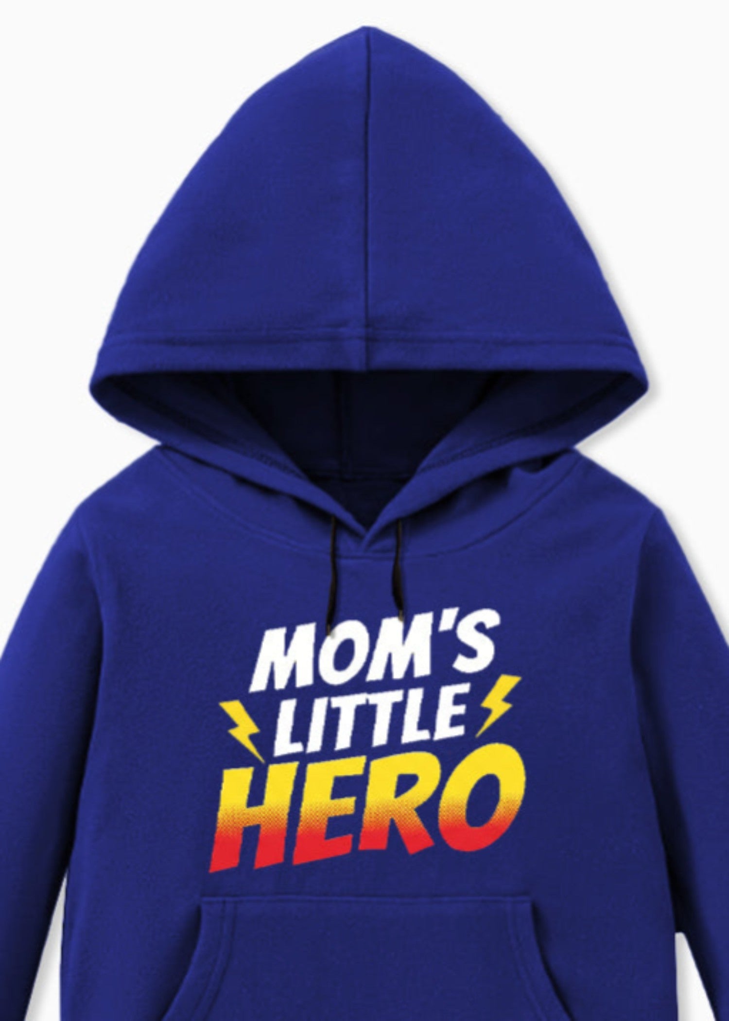 fleece Hoodie in Blue