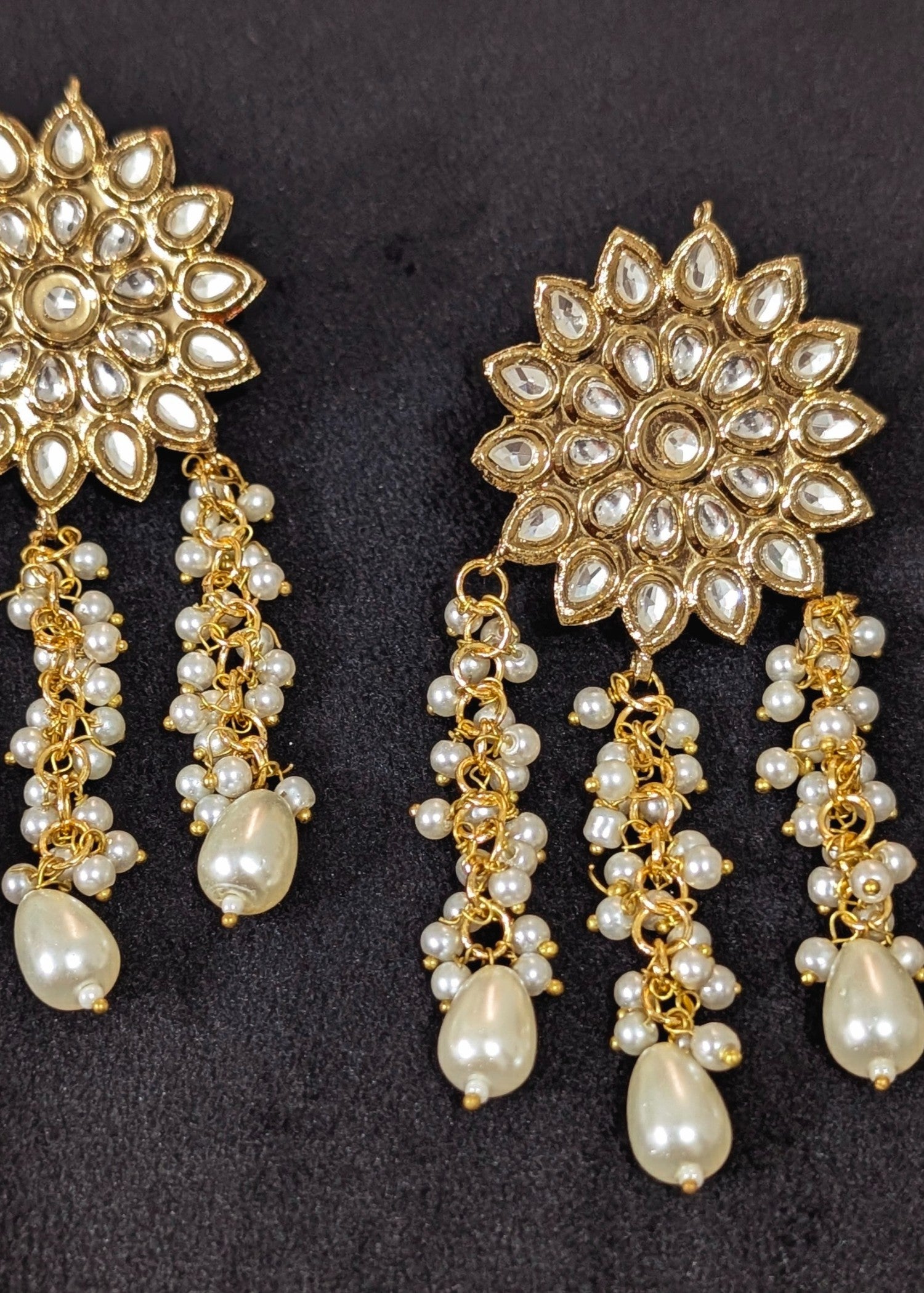 Earrings in Copper Color by - Trendy Women Earrings OPD2292