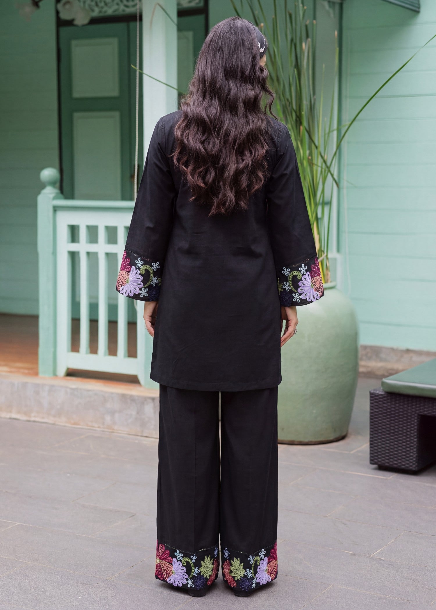 lawn Co Ord Sets in Black