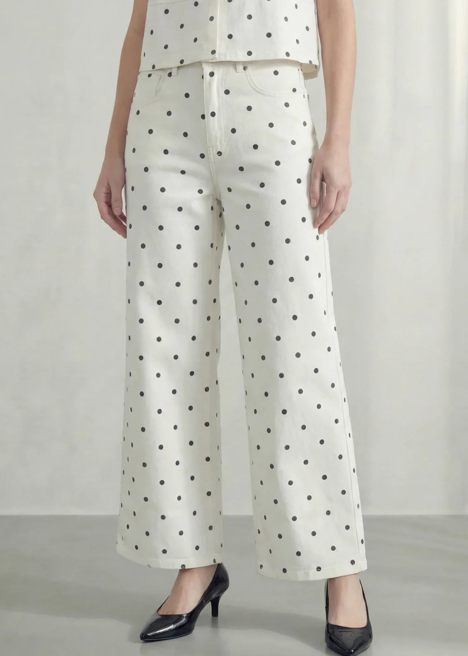 denim Jeans in White