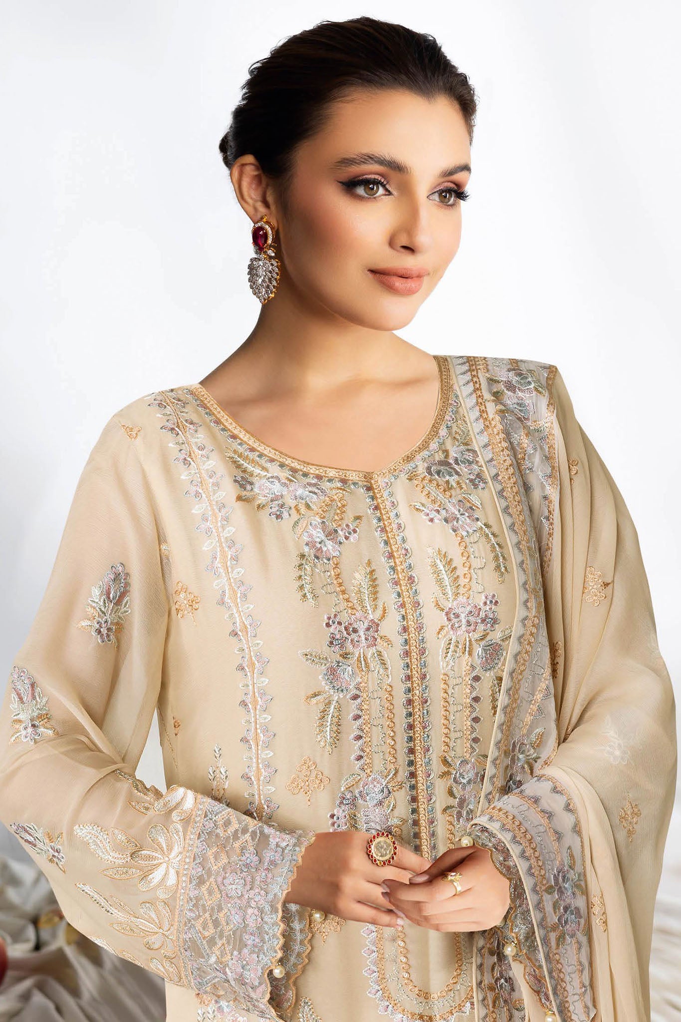Sangeet Chiffon Formals – B-402