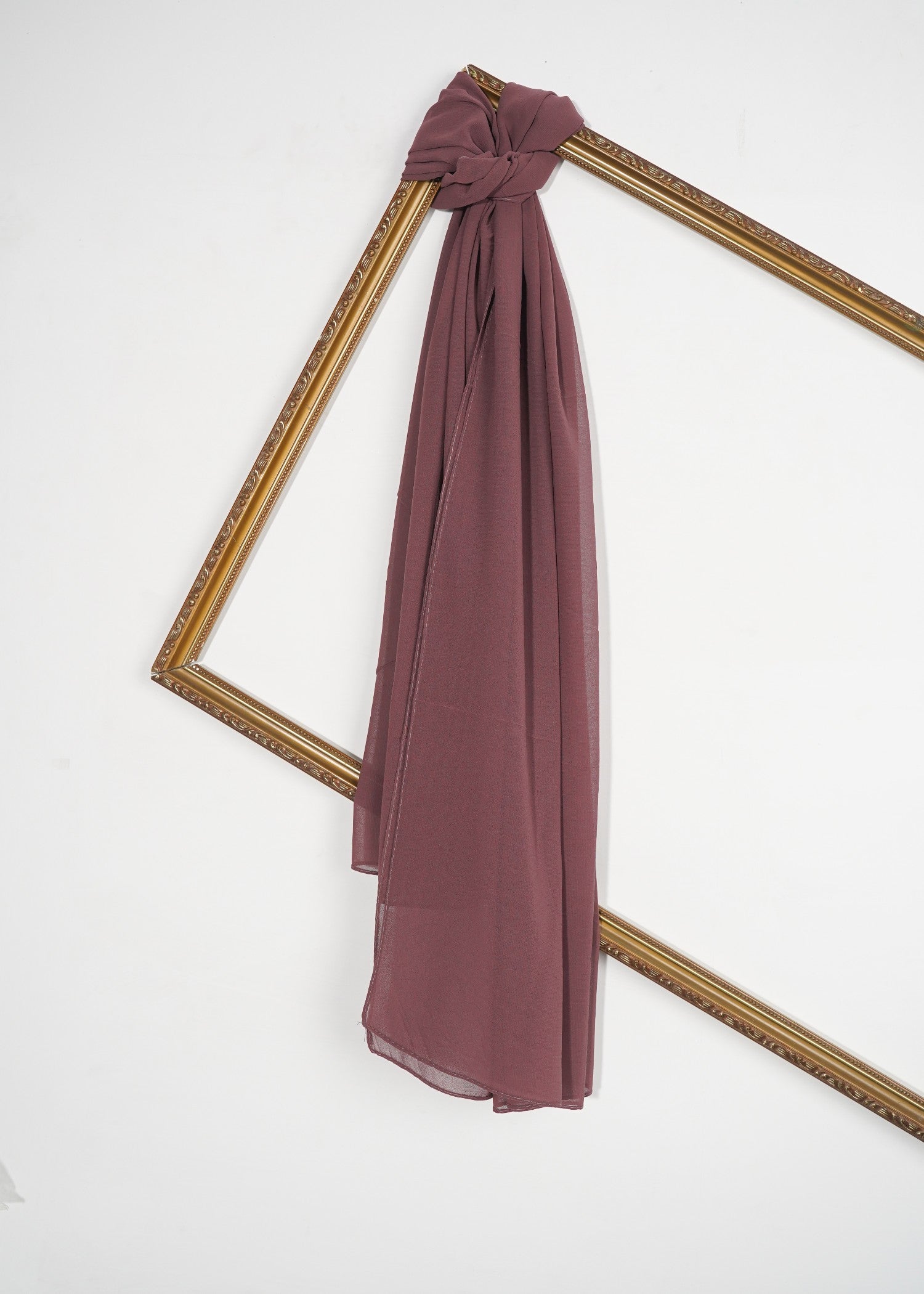 chiffon Hijab in Brown